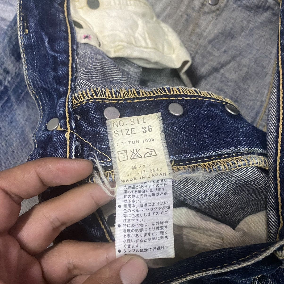 Eternal × Japanese Brand × Vintage Vintage Japanese Eternal Redline Selvedge Zigzag Denim Jeans Size US 32 / EU 48 - 12 Thumbnail