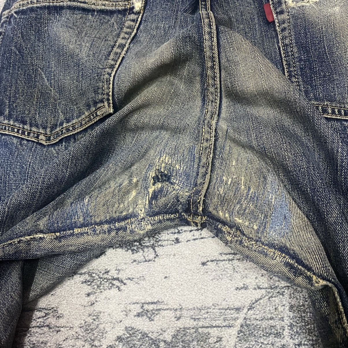 Eternal × Japanese Brand × Vintage Vintage Japanese Eternal Redline Selvedge Zigzag Denim Jeans Size US 32 / EU 48 - 18 Thumbnail