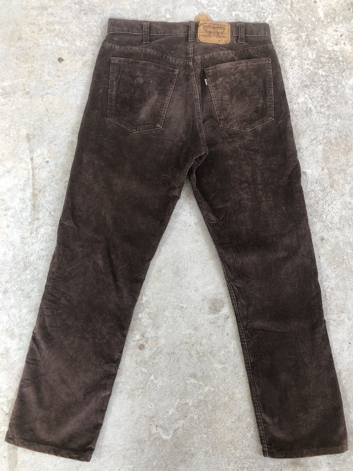 Levi's Vintage 80’s Levi’s Corduroy Pants 505 Size US 32 / EU 48 - 2 Thumbnail