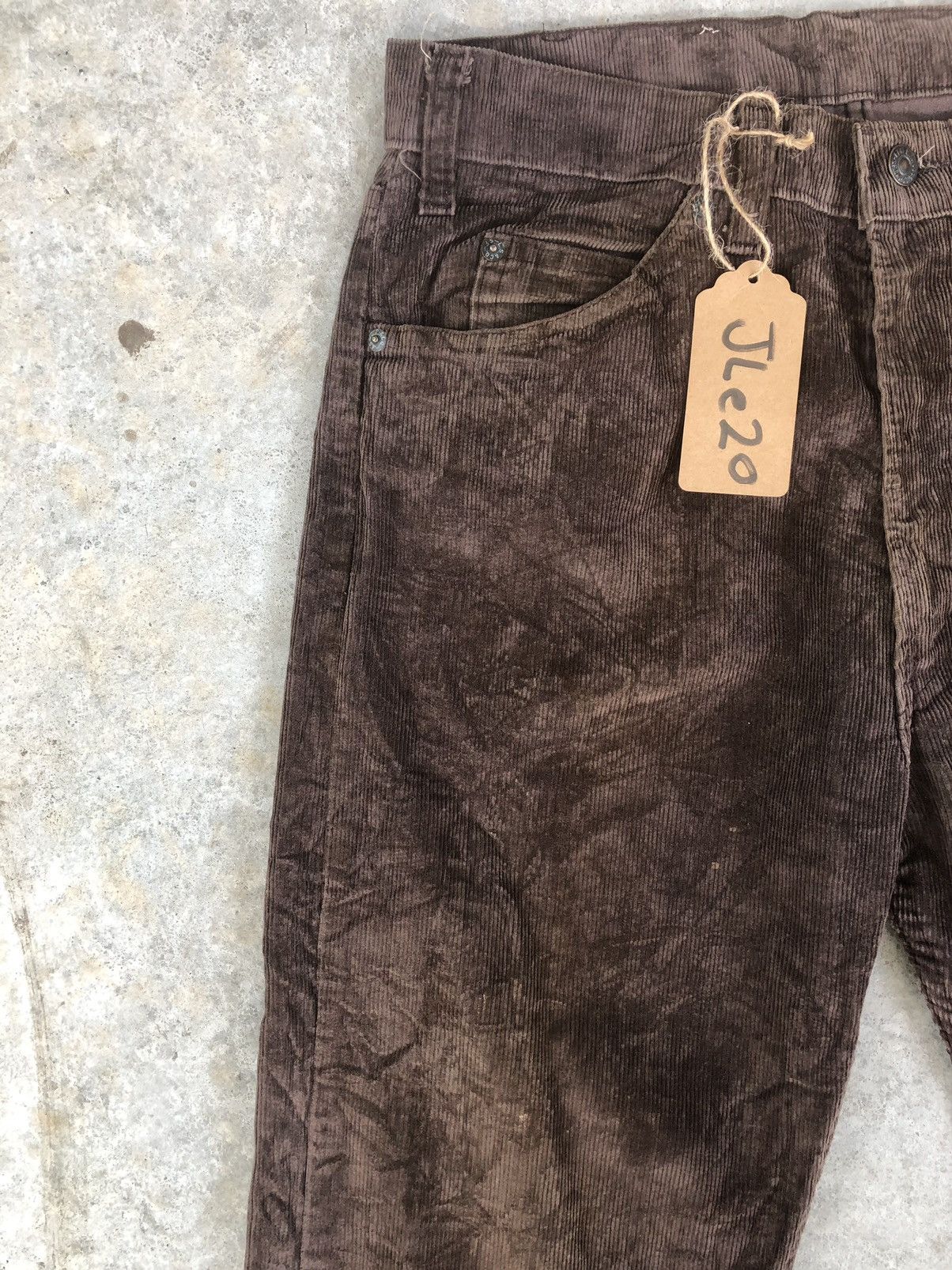 Levi's Vintage 80’s Levi’s Corduroy Pants 505 Size US 32 / EU 48 - 4 Thumbnail