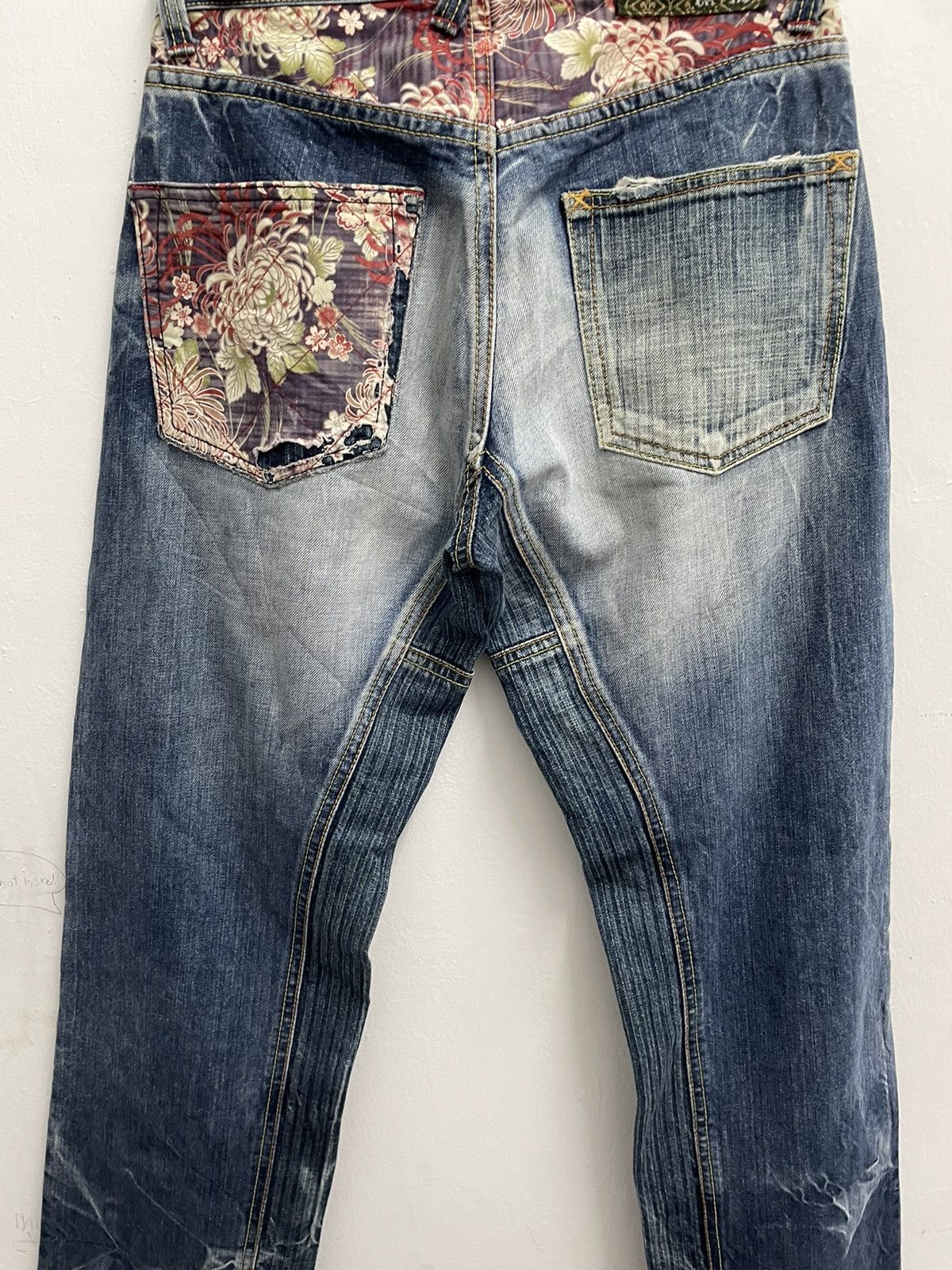 Eternal Eternal Denim Boro Sashiko Patchwork Jeans Made in Japan Size US 30 / EU 46 - 9 Thumbnail