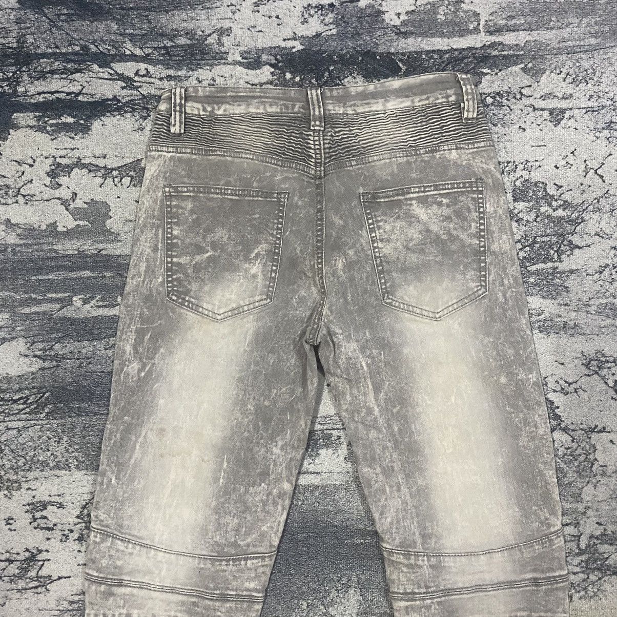 Japanese Brand Vintage Japanese Urban Id Acid Wash Curve Leg Denim Size US 30 / EU 46 - 8 Thumbnail