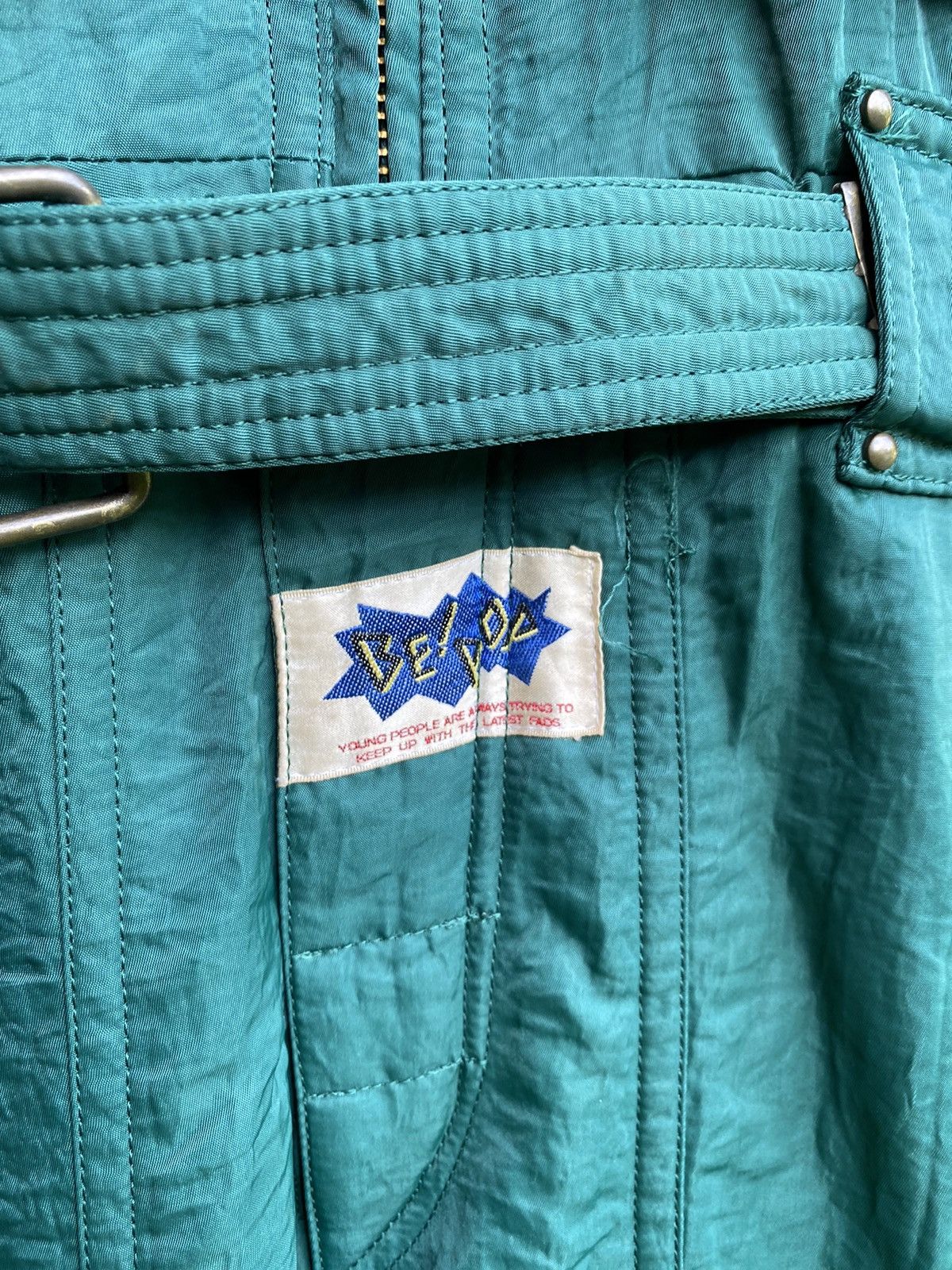 Post Overalls OFFER🔥Vintage Be! Pop Coverall Jumpsuit Patchwork Size US 34 / EU 50 - 9 Thumbnail