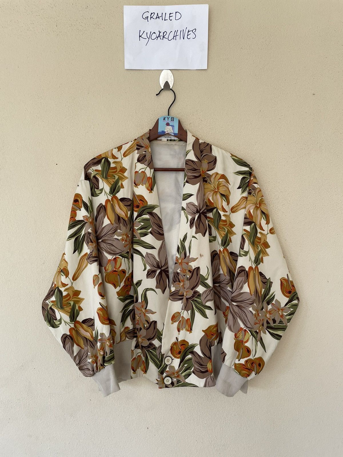 Japanese Brand × Vintage VINTAGE JAPANESE LEBE TOKYO STYLES FLORAL BOMBERS Size US M / EU 48-50 / 2 - 1 Thumbnail