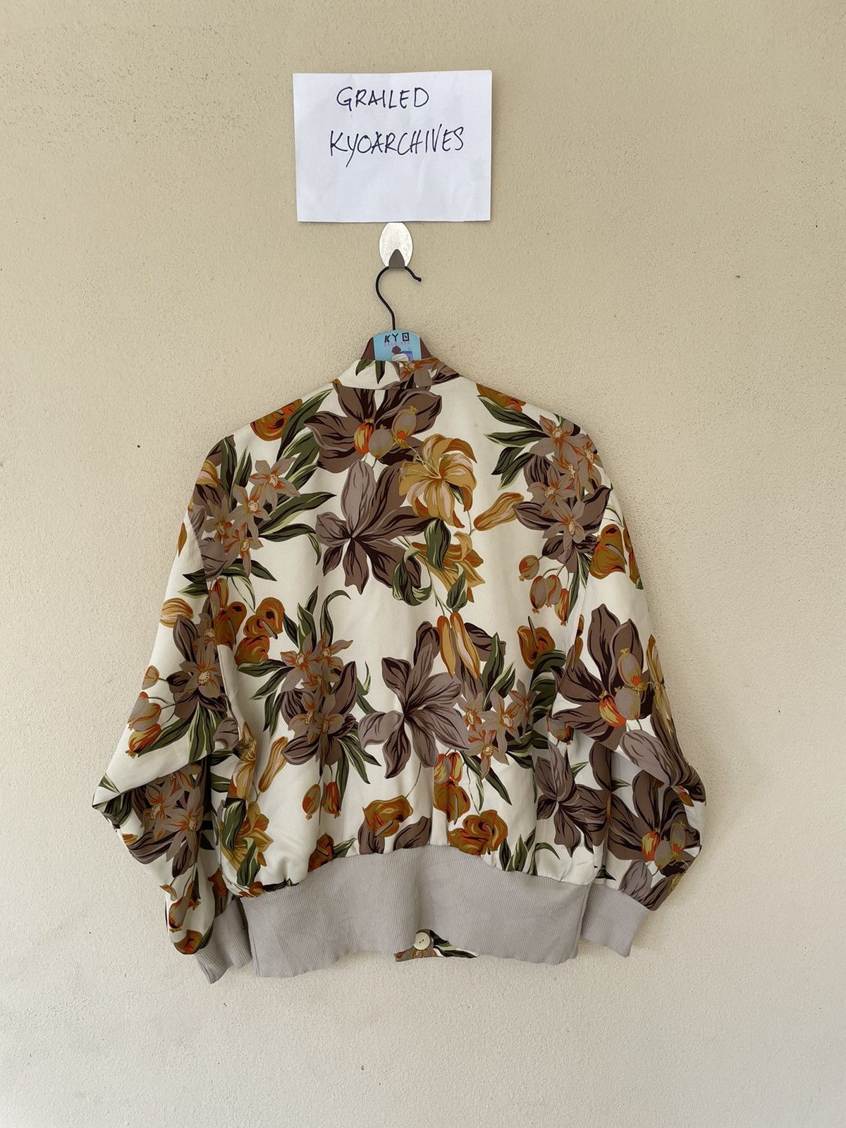 Japanese Brand × Vintage VINTAGE JAPANESE LEBE TOKYO STYLES FLORAL BOMBERS Size US M / EU 48-50 / 2 - 4 Thumbnail