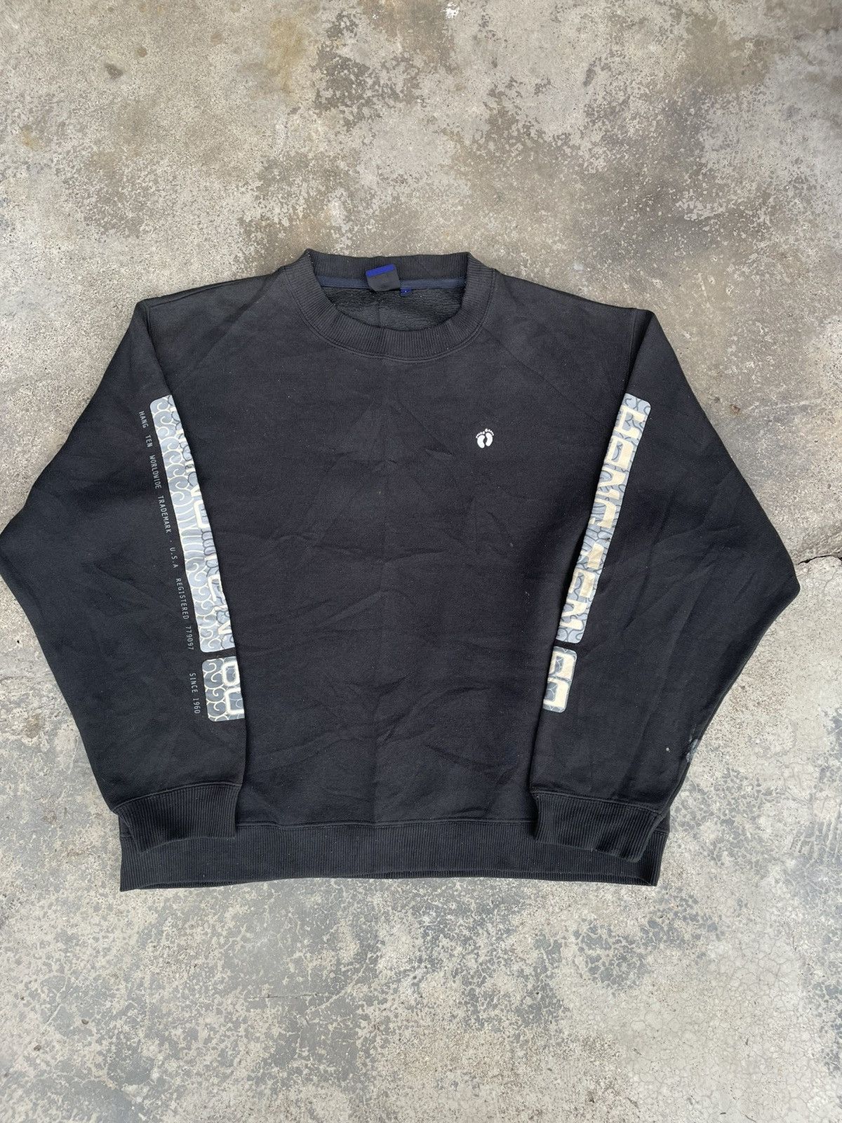 Hang Ten × Vintage Y2K HANG TEN DRAGON SWEATSHIRT Size US L / EU 52-54 / 3 - 2 Thumbnail