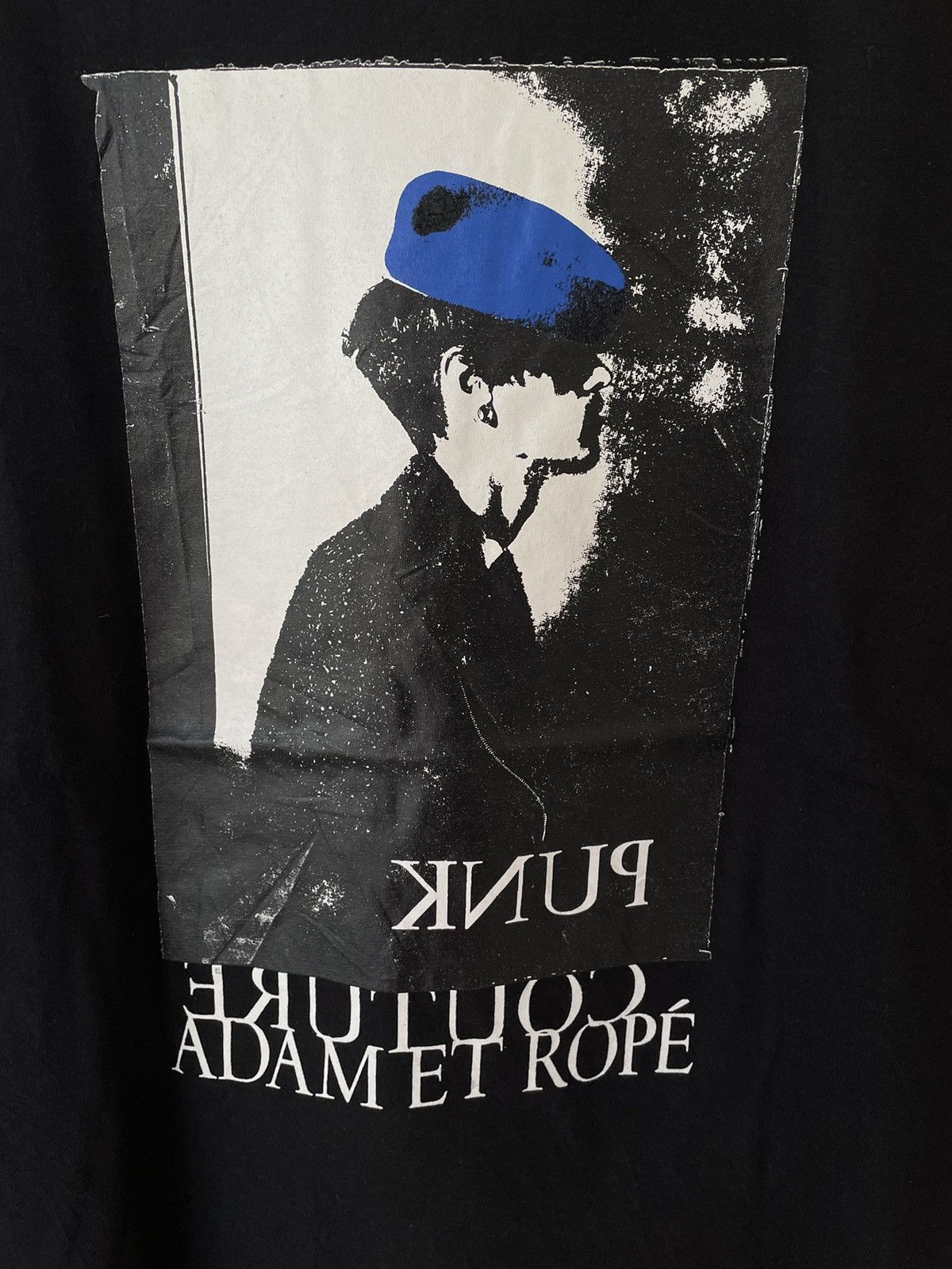 ADAM ET ROPE PUNK COUTURE ADAM ET ROPE BLACK TEE Size US L / EU 52-54 / 3 - 3 Thumbnail