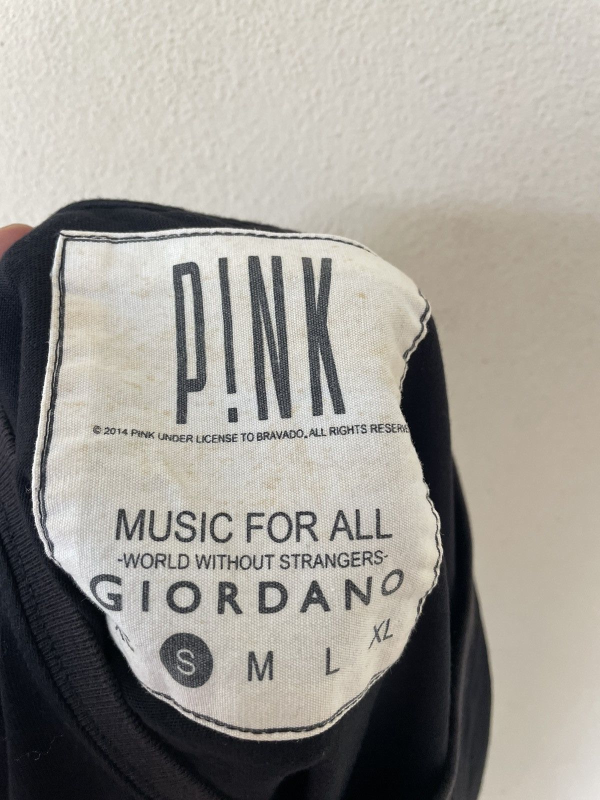 Giordano × Pink PINK! x GIODARNO 2014 COPYRIGHT TEE Size US S / EU 44-46 / 1 - 8 Thumbnail