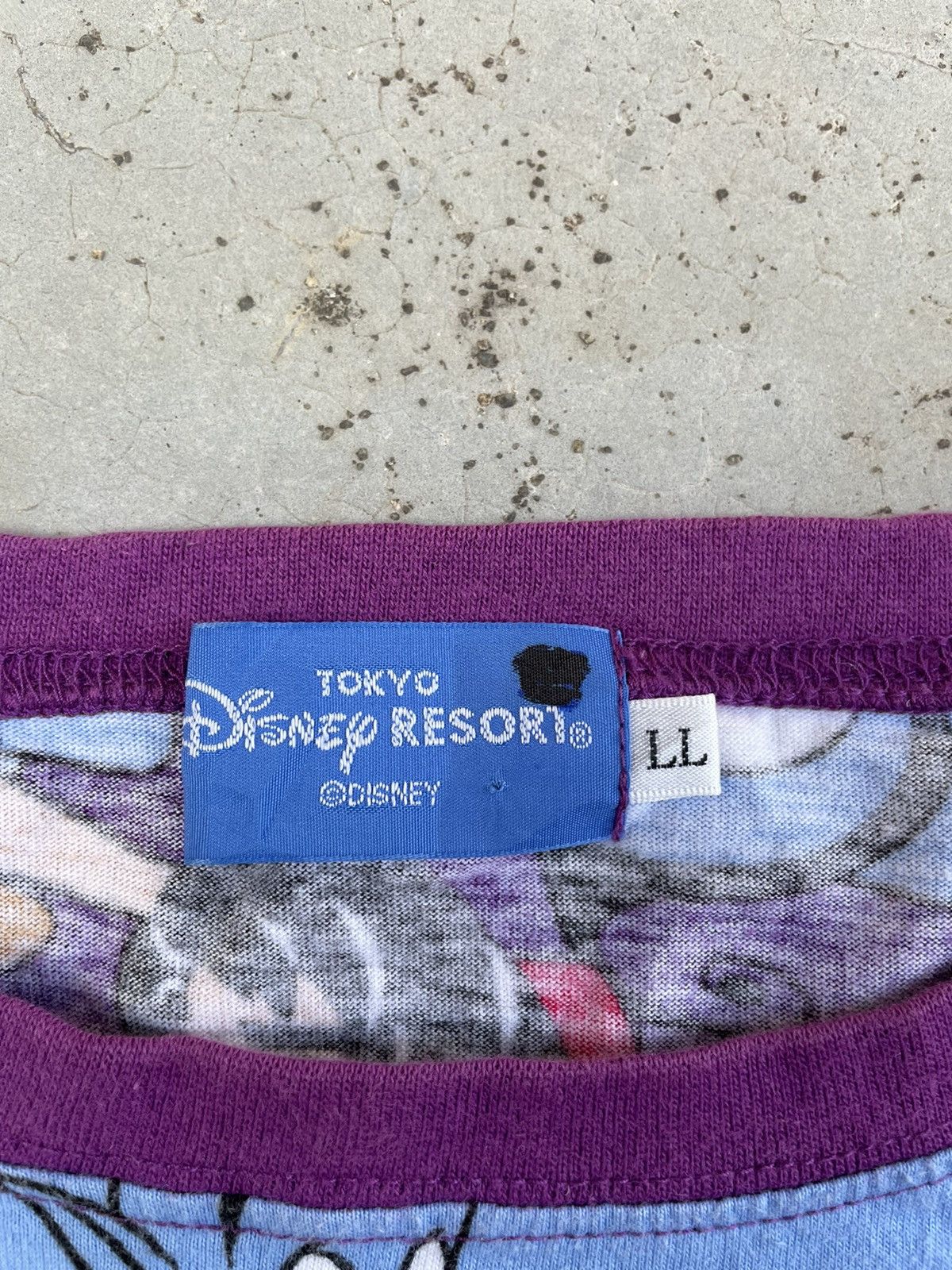Disney × Vintage Y2K ALADDIN OVERPRINTED TEE Size US L / EU 52-54 / 3 - 10 Thumbnail