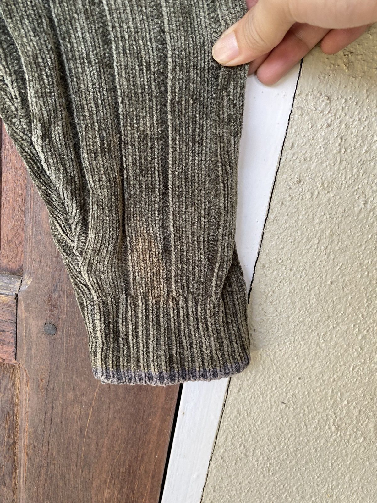 Aran Isles Knitwear × Gianni Valentino × Vintage OFFER🔥 Vintage Gianni Valentino Half Zip Sweater Jumper Size US M / EU 48-50 / 2 - 8 Thumbnail