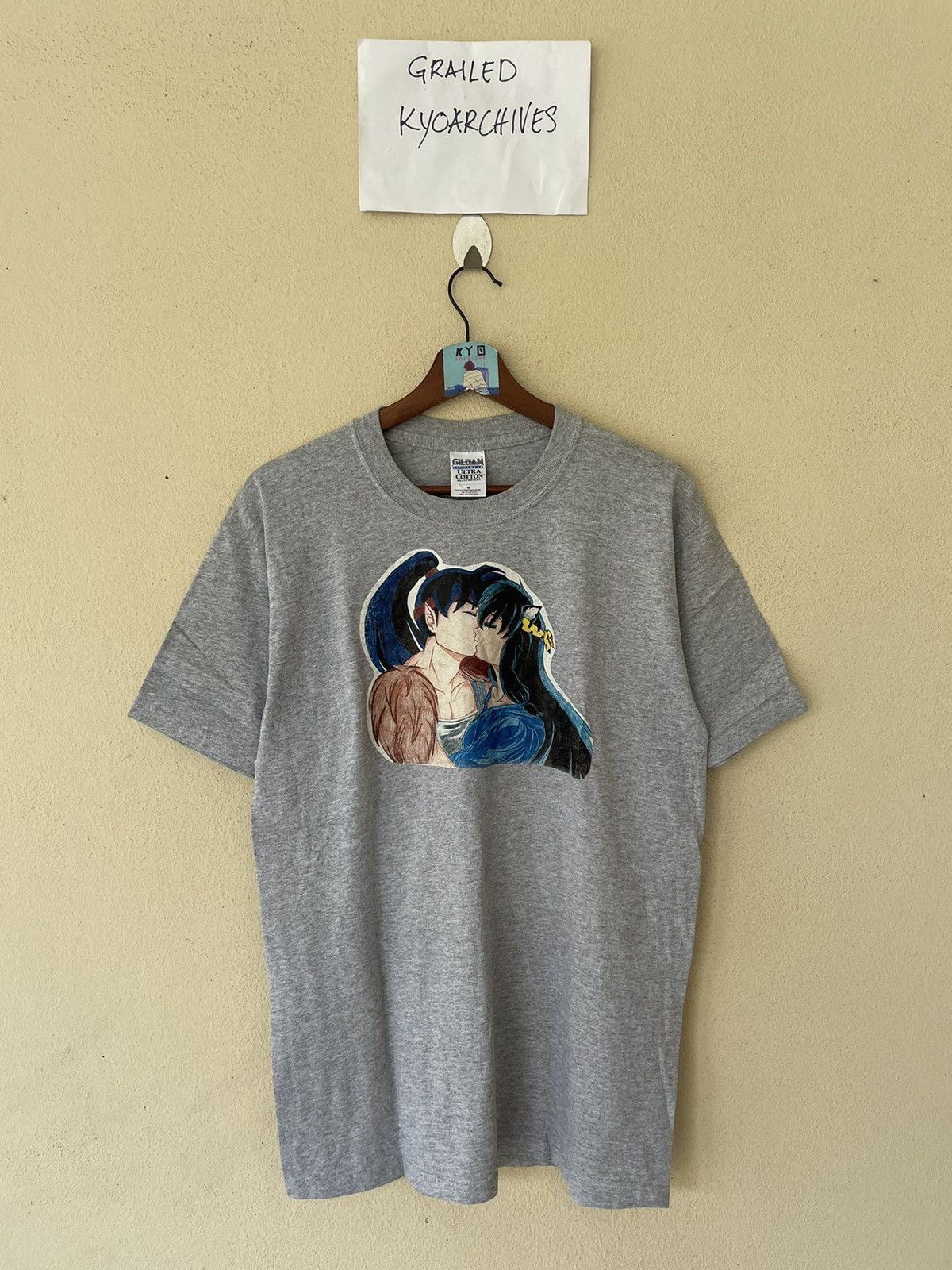 Gildan × Japanese Brand × Vintage VINTAGE JAPANESE ANIME TEE Size US M / EU 48-50 / 2 - 1 Thumbnail