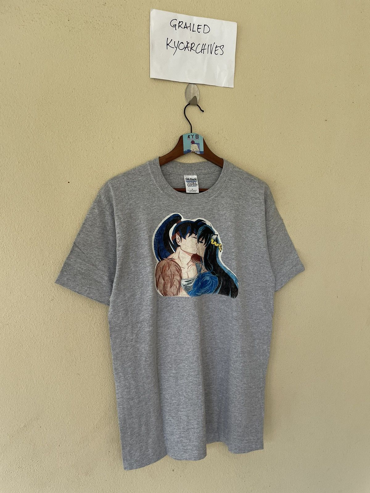 Gildan × Japanese Brand × Vintage VINTAGE JAPANESE ANIME TEE Size US M / EU 48-50 / 2 - 3 Thumbnail
