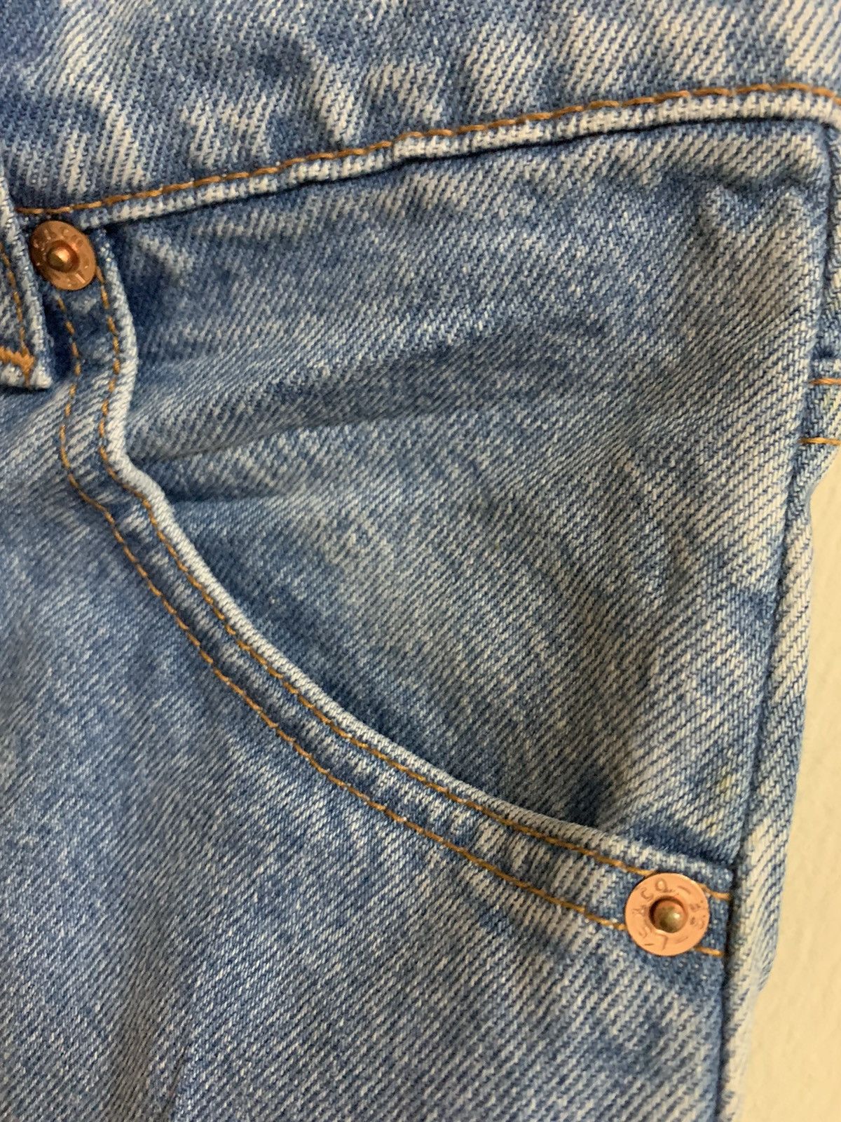 Levi's Vintage Levi’s 606 Orange Tab Jeans Size US 30 / EU 46 - 4 Thumbnail