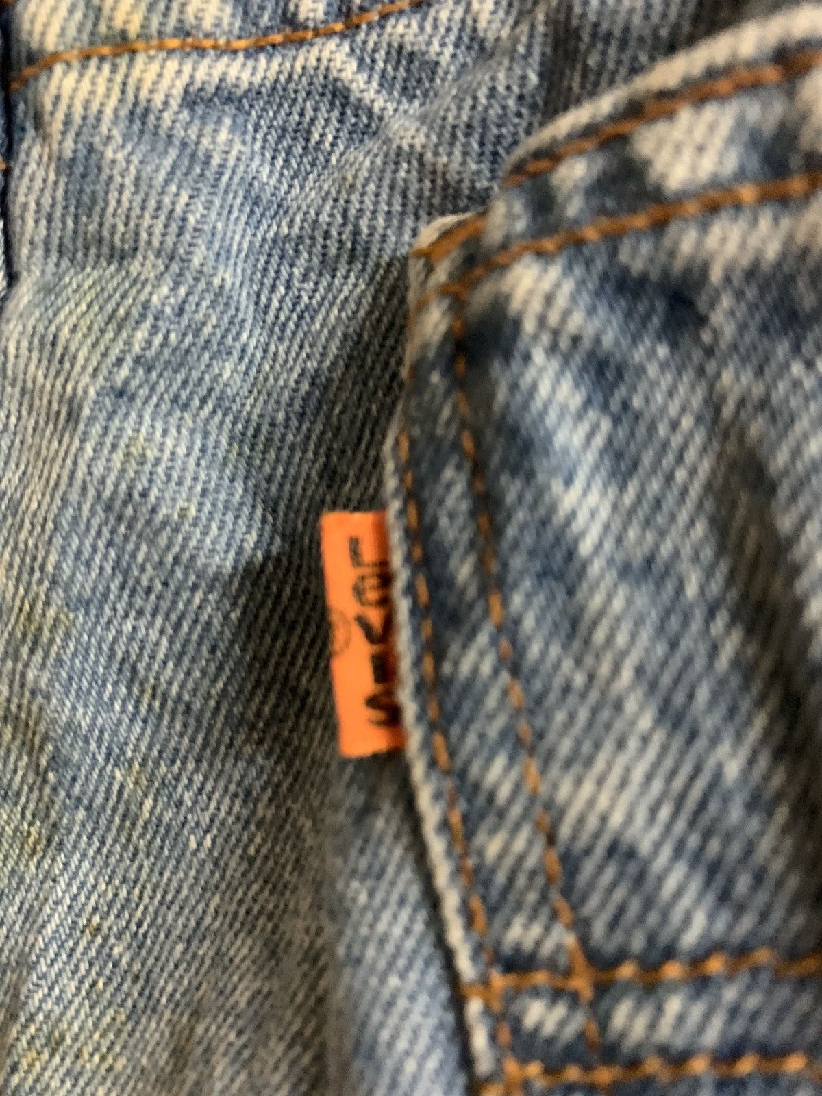 Levi's Vintage Levi’s 606 Orange Tab Jeans Size US 30 / EU 46 - 8 Thumbnail
