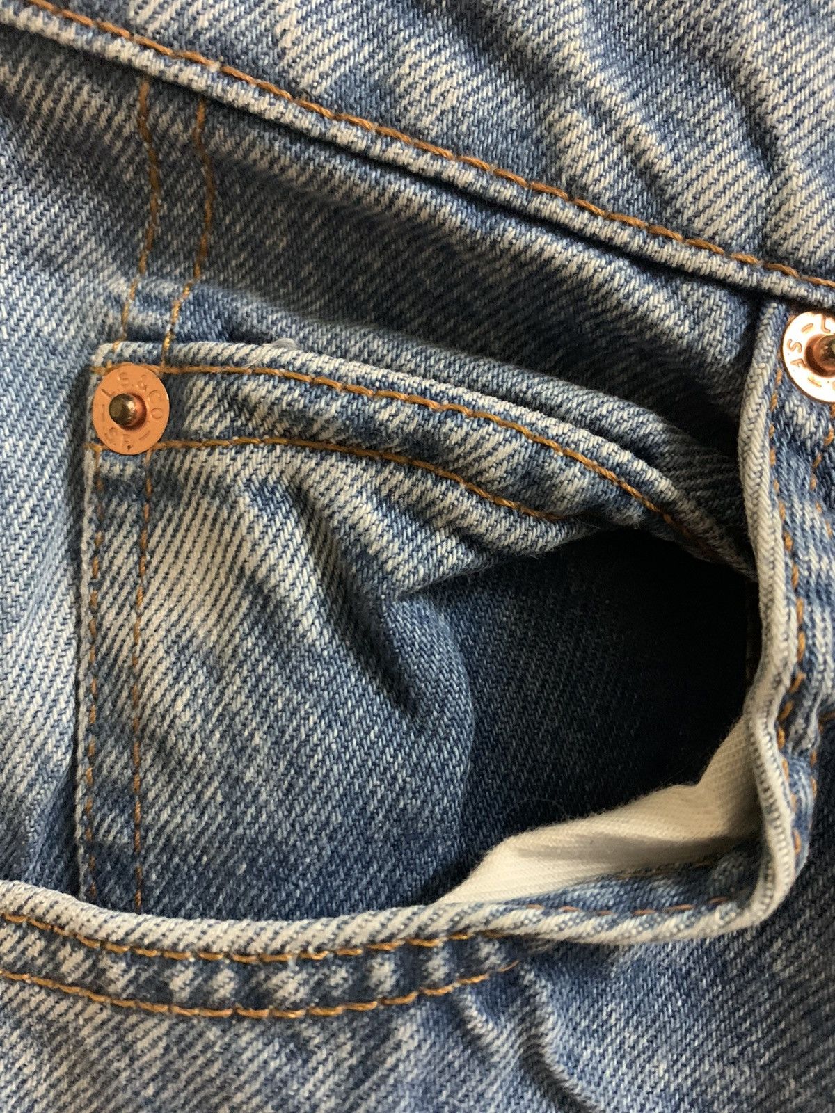 Levi's Vintage Levi’s 606 Orange Tab Jeans Size US 30 / EU 46 - 5 Thumbnail