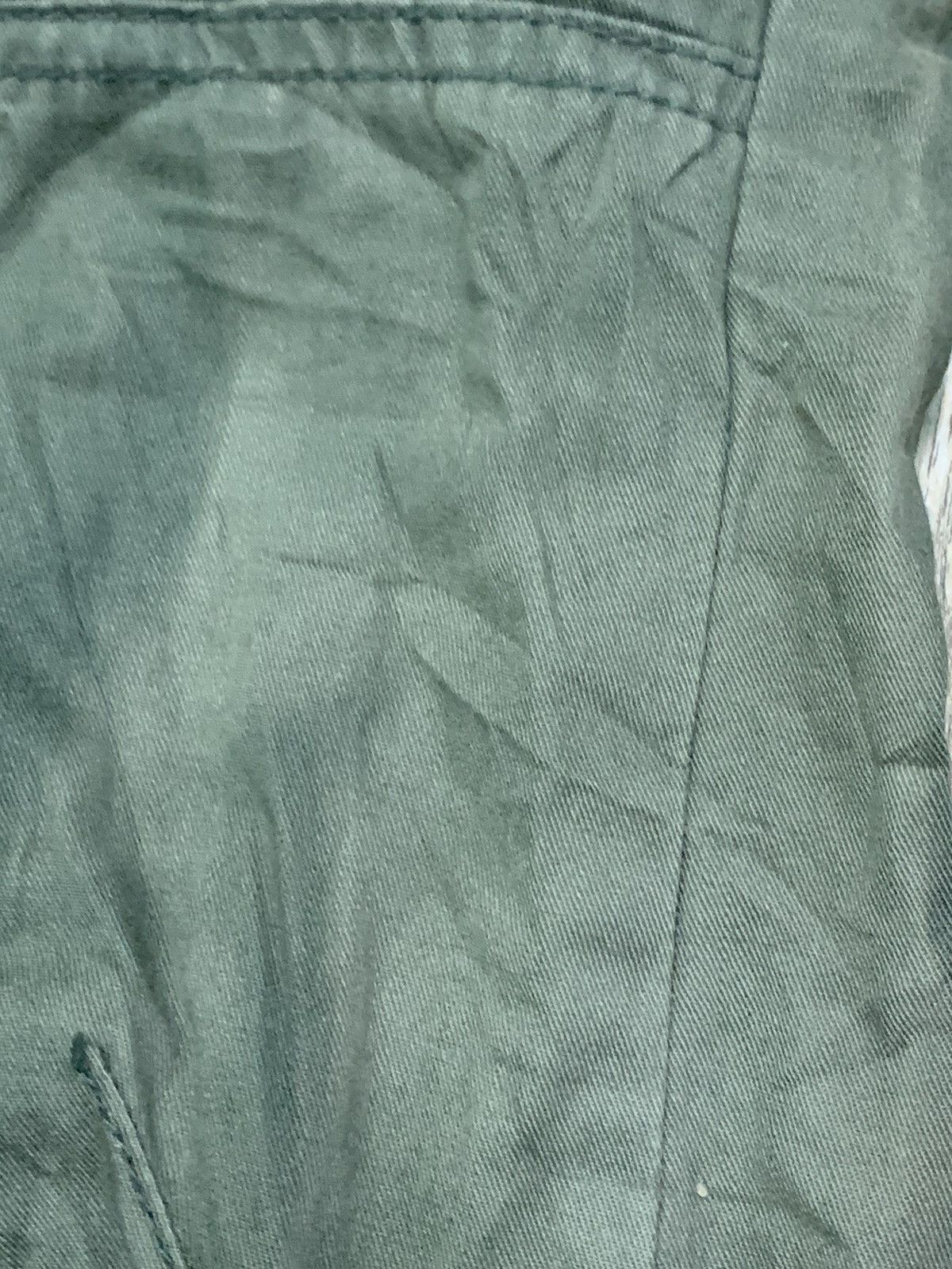 Japanese Brand Nice PPFM 3 Quarter Cargo Pants Sun Faded Size US 35 - 3 Thumbnail
