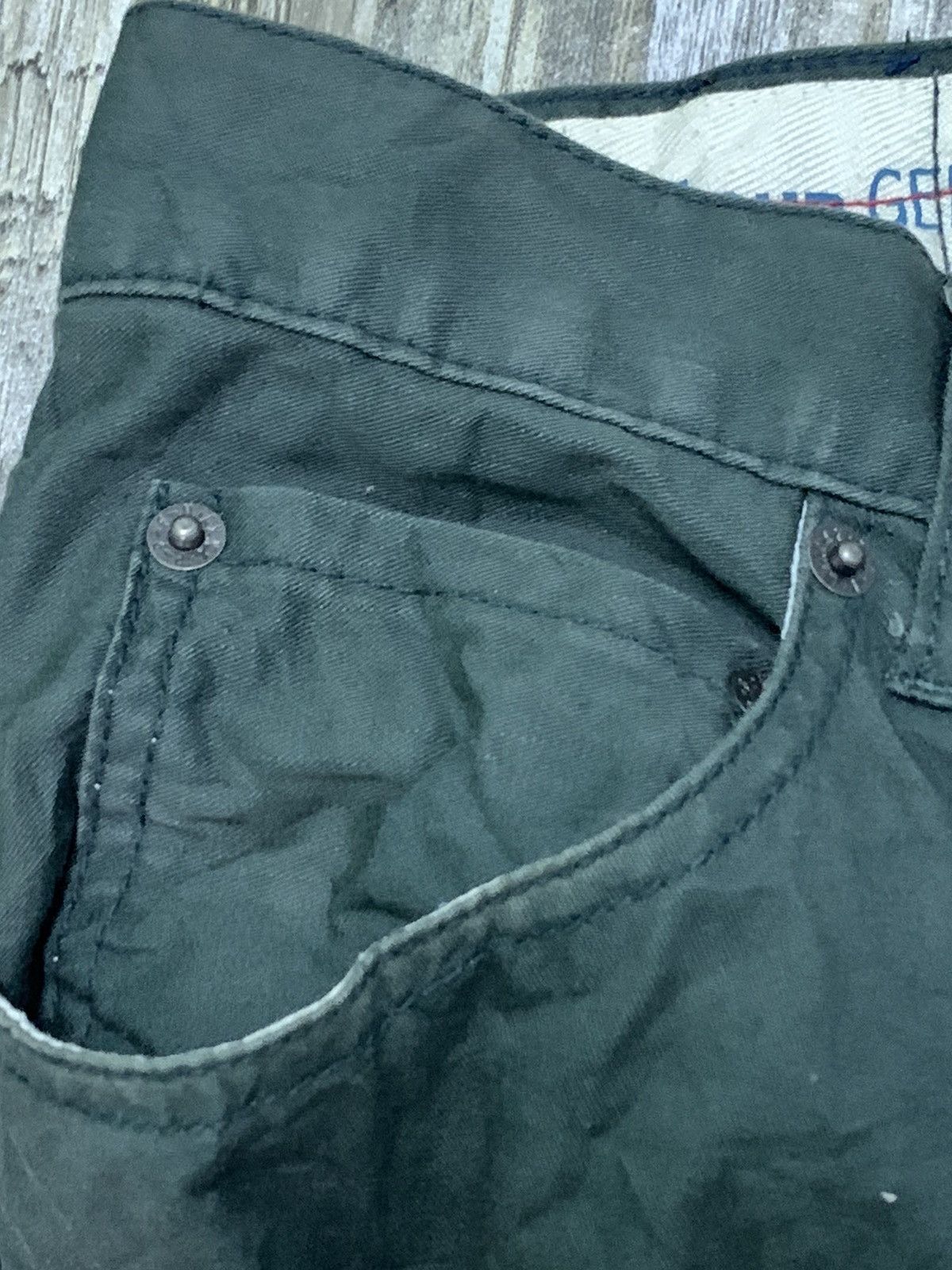 Japanese Brand Nice PPFM 3 Quarter Cargo Pants Sun Faded Size US 35 - 8 Thumbnail