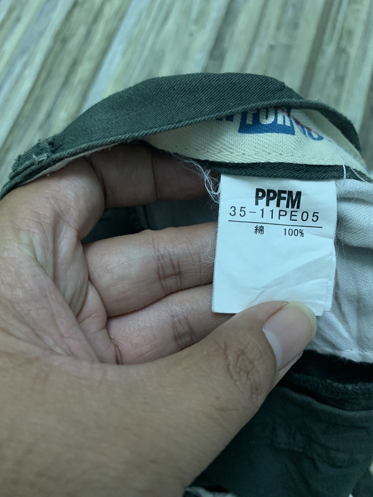 Japanese Brand Nice PPFM 3 Quarter Cargo Pants Sun Faded Size US 35 - 10 Thumbnail