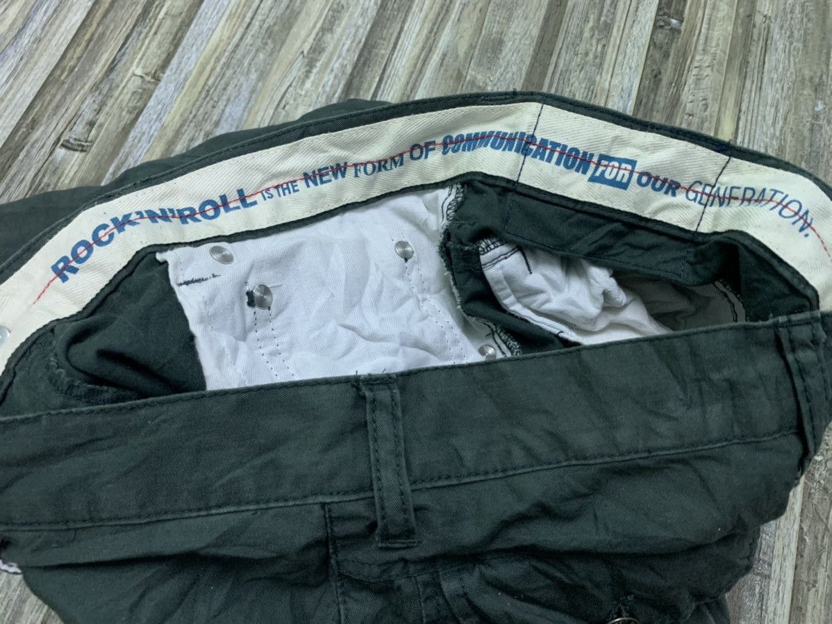 Japanese Brand Nice PPFM 3 Quarter Cargo Pants Sun Faded Size US 35 - 9 Thumbnail
