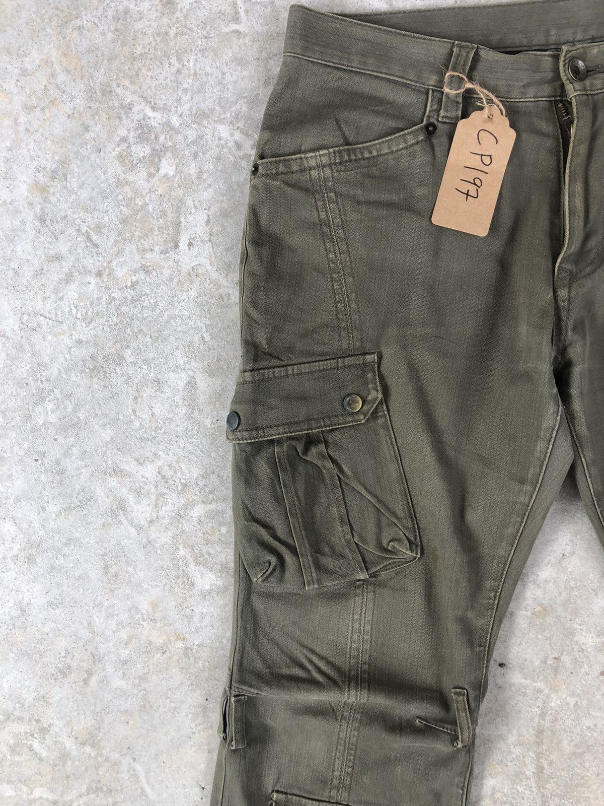 semanticdesign Semantic Design Flared Jeans Cargo Pants Multipocket Size US 32 / EU 48 - 4 Thumbnail