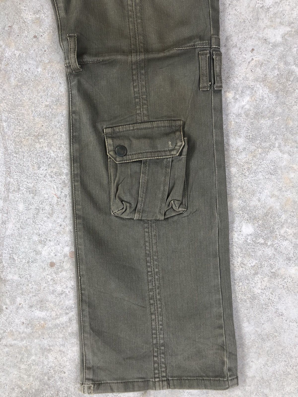 semanticdesign Semantic Design Flared Jeans Cargo Pants Multipocket Size US 32 / EU 48 - 7 Thumbnail