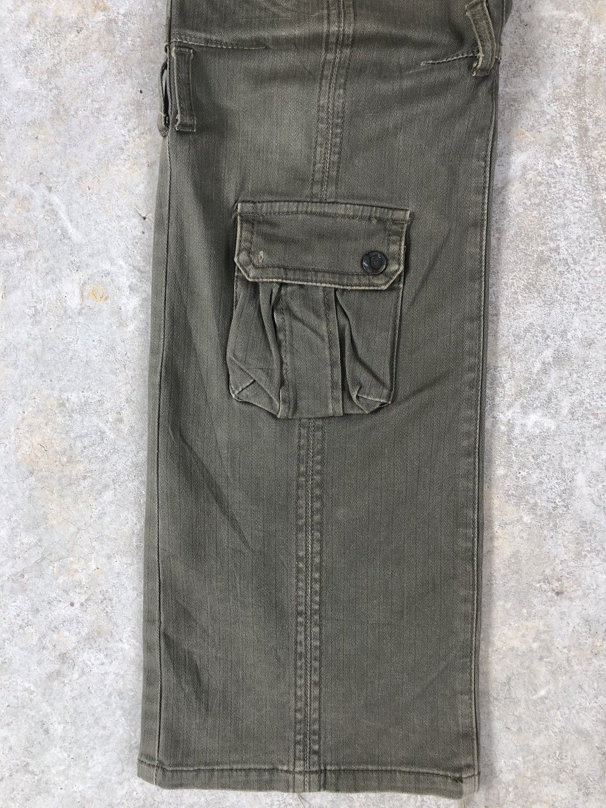semanticdesign Semantic Design Flared Jeans Cargo Pants Multipocket Size US 32 / EU 48 - 6 Thumbnail
