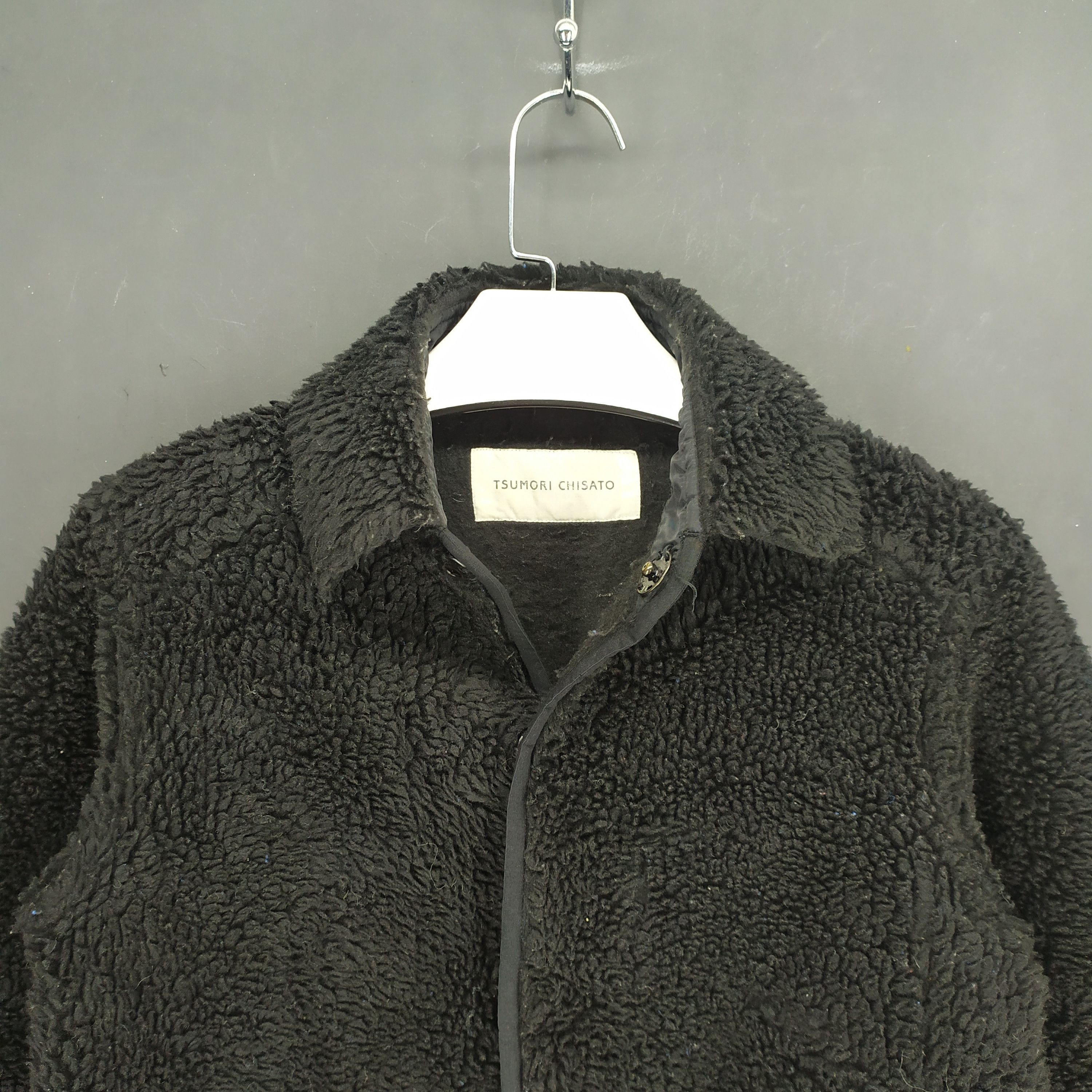 Tsumori Chisato Tsumori Chisato Snap Buttons Deep Pile Fleece #1232-51 Size S / US 4 / IT 40 - 3 Thumbnail