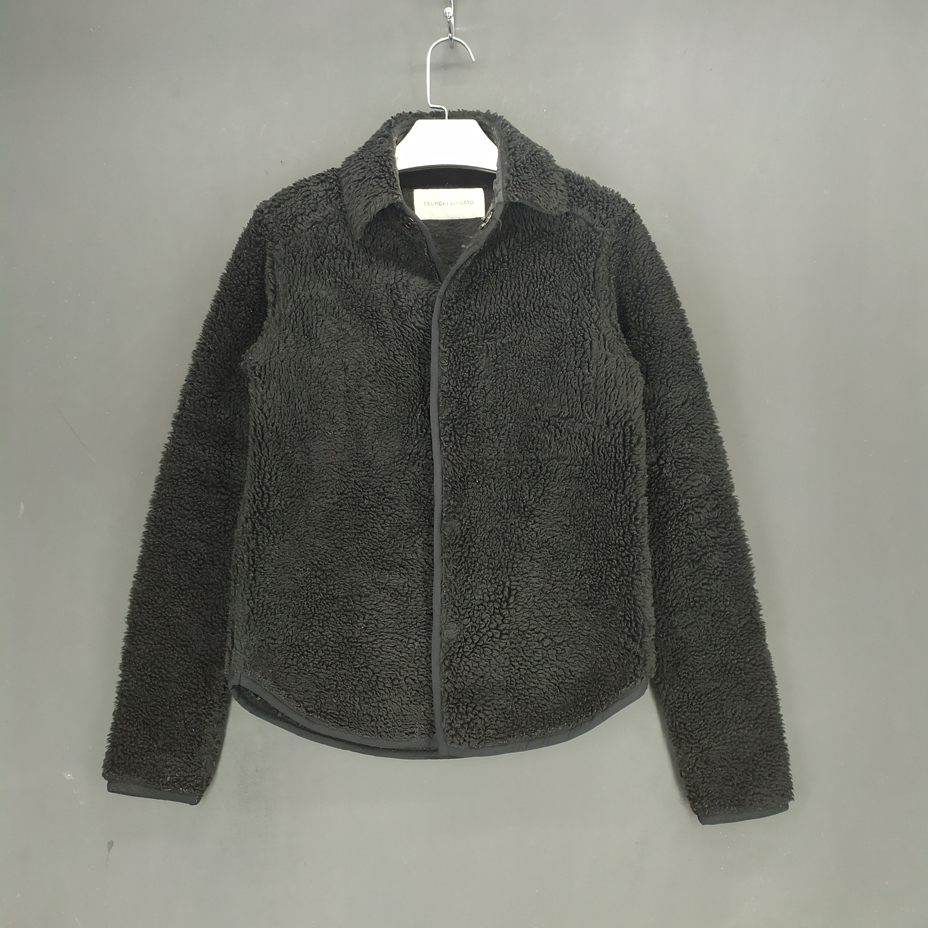 Tsumori Chisato Tsumori Chisato Snap Buttons Deep Pile Fleece #1232-51 Size S / US 4 / IT 40 - 1 Thumbnail