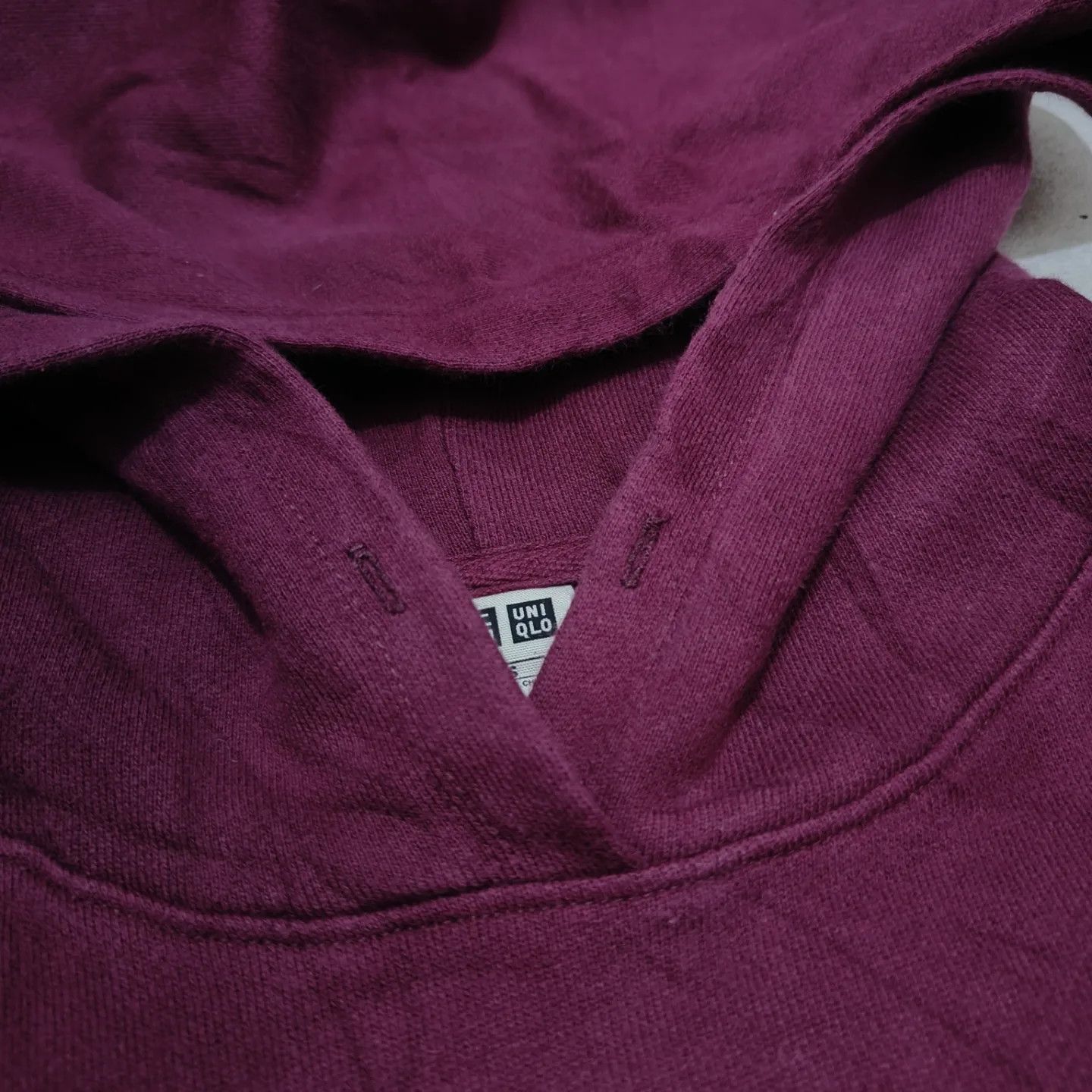 Japanese Brand Uniqlo x Peanuts Women Long Dress Maroon Hoodie Jacket Size S / US 4 / IT 40 - 8 Thumbnail