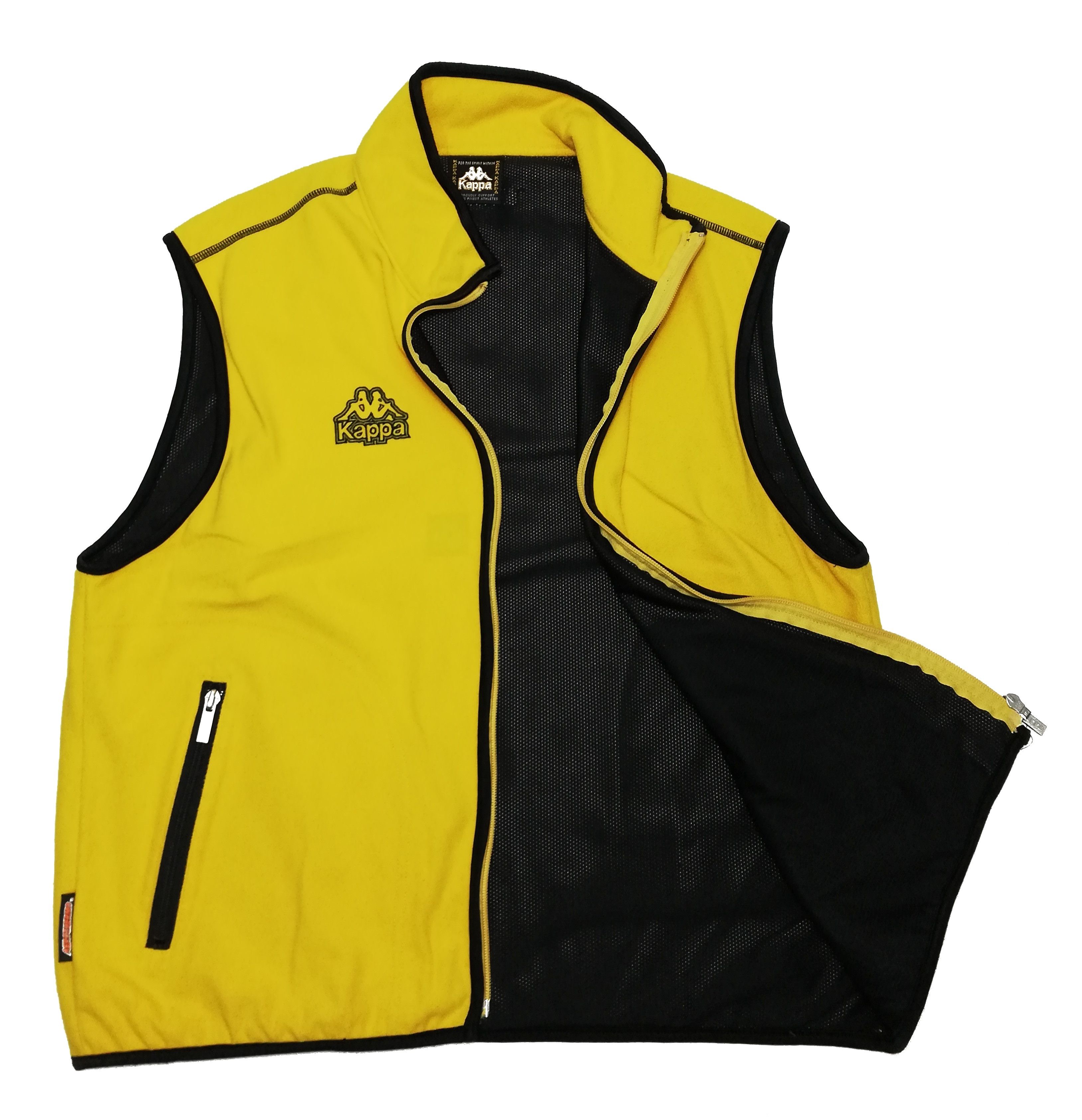 Kappa 🔥Aerothermo Kappa Sleeveless Fleece Zipper Jacket Polyeste Size US M / EU 48-50 / 2 - 1 Thumbnail