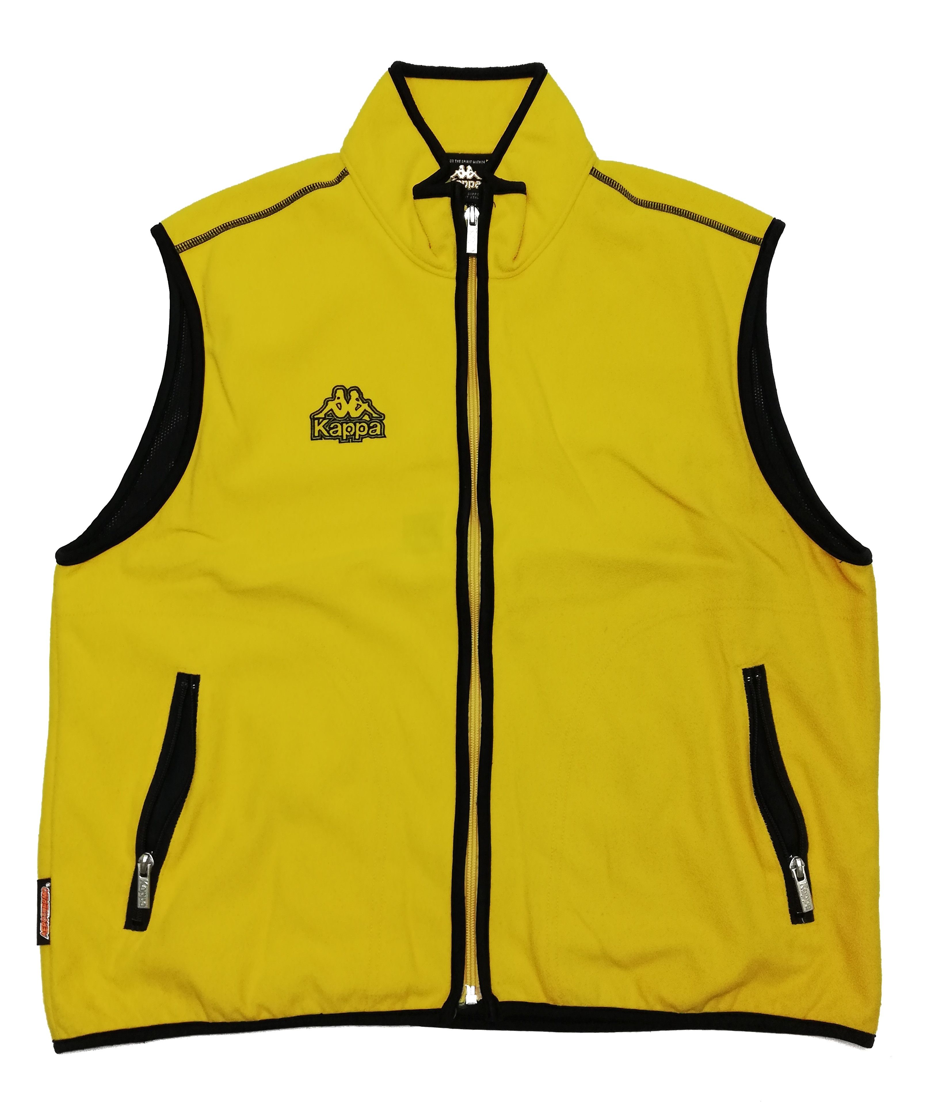 Kappa 🔥Aerothermo Kappa Sleeveless Fleece Zipper Jacket Polyeste Size US M / EU 48-50 / 2 - 2 Thumbnail