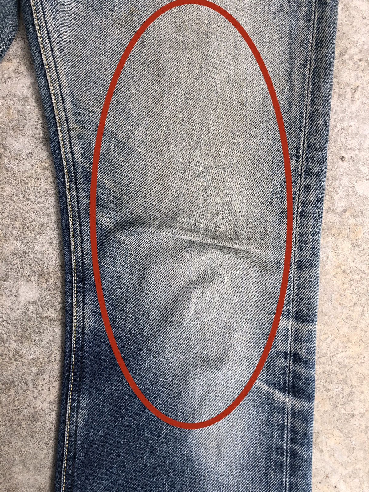 If Six Was Nine Japanese Lee Flared Jeans Distressed Jeans Size US 33 - 18 Thumbnail
