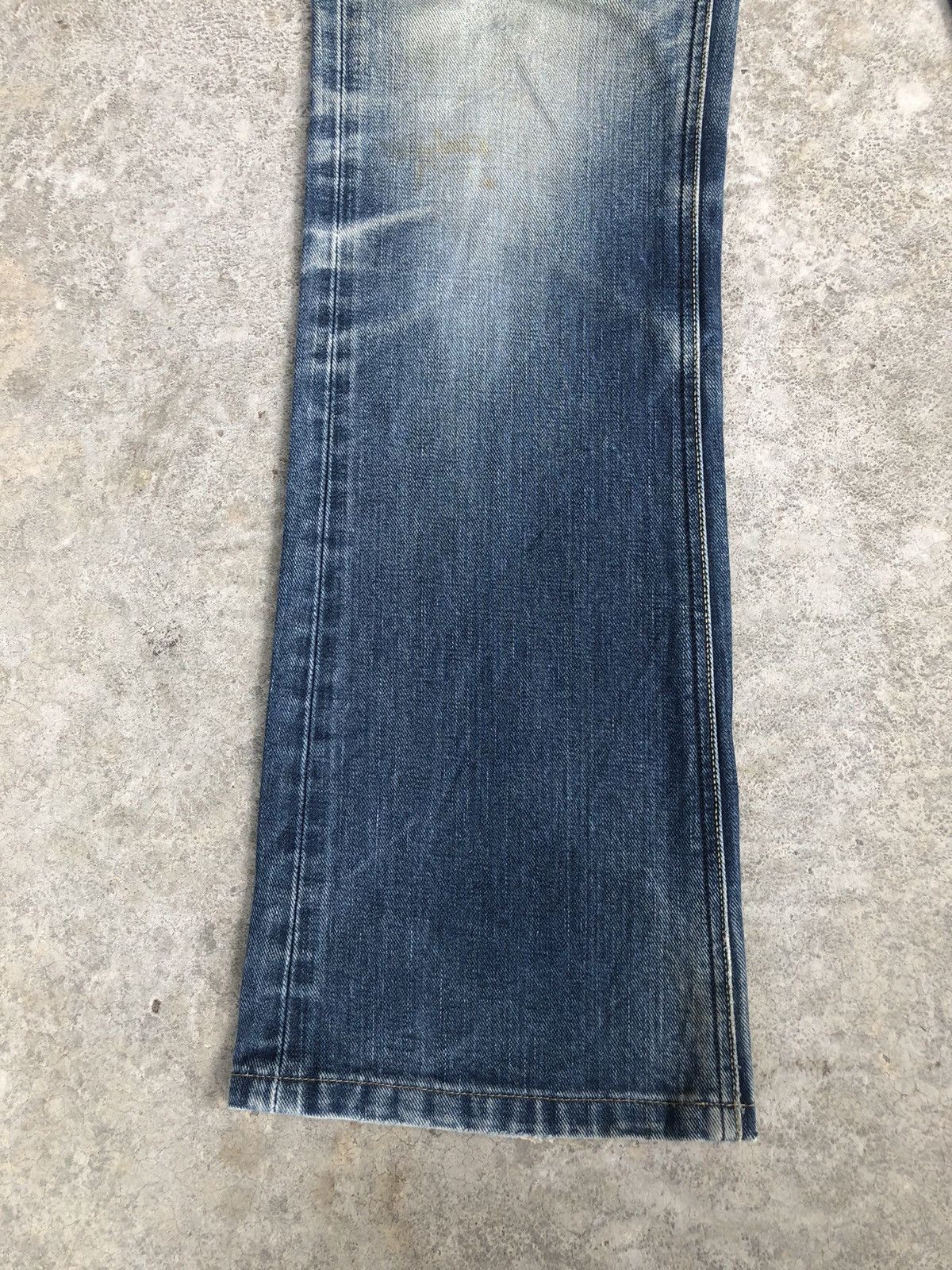 If Six Was Nine Japanese Lee Flared Jeans Distressed Jeans Size US 33 - 6 Thumbnail
