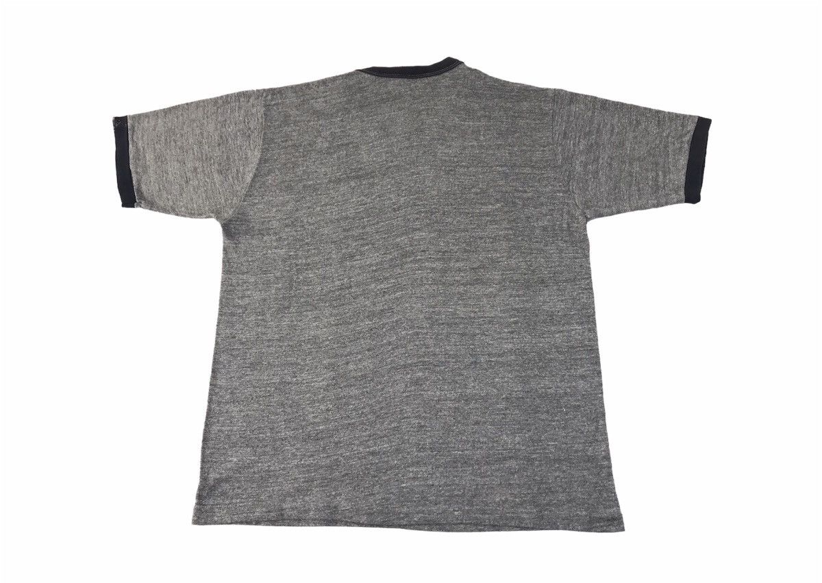 Vintage Texas Home Of Armadillo Grey Ringer Tee Soft Size US M / EU 48-50 / 2 - 5 Thumbnail