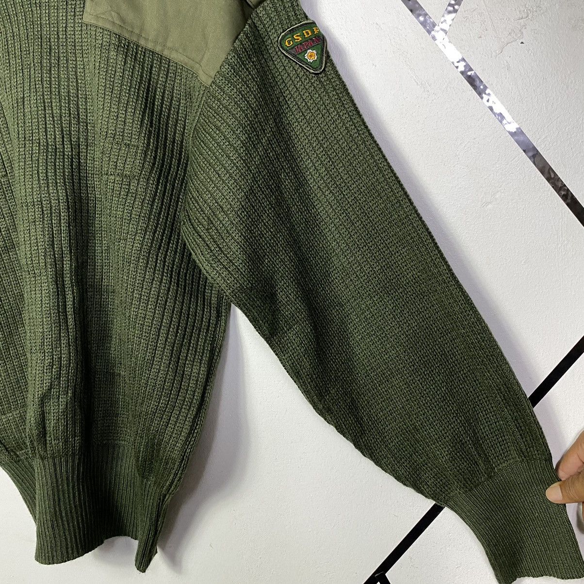 Aran Isles Knitwear Vintage Japanese Brand Army Crew Neck Knit Sweater Jumper Size US M / EU 48-50 / 2 - 6 Thumbnail
