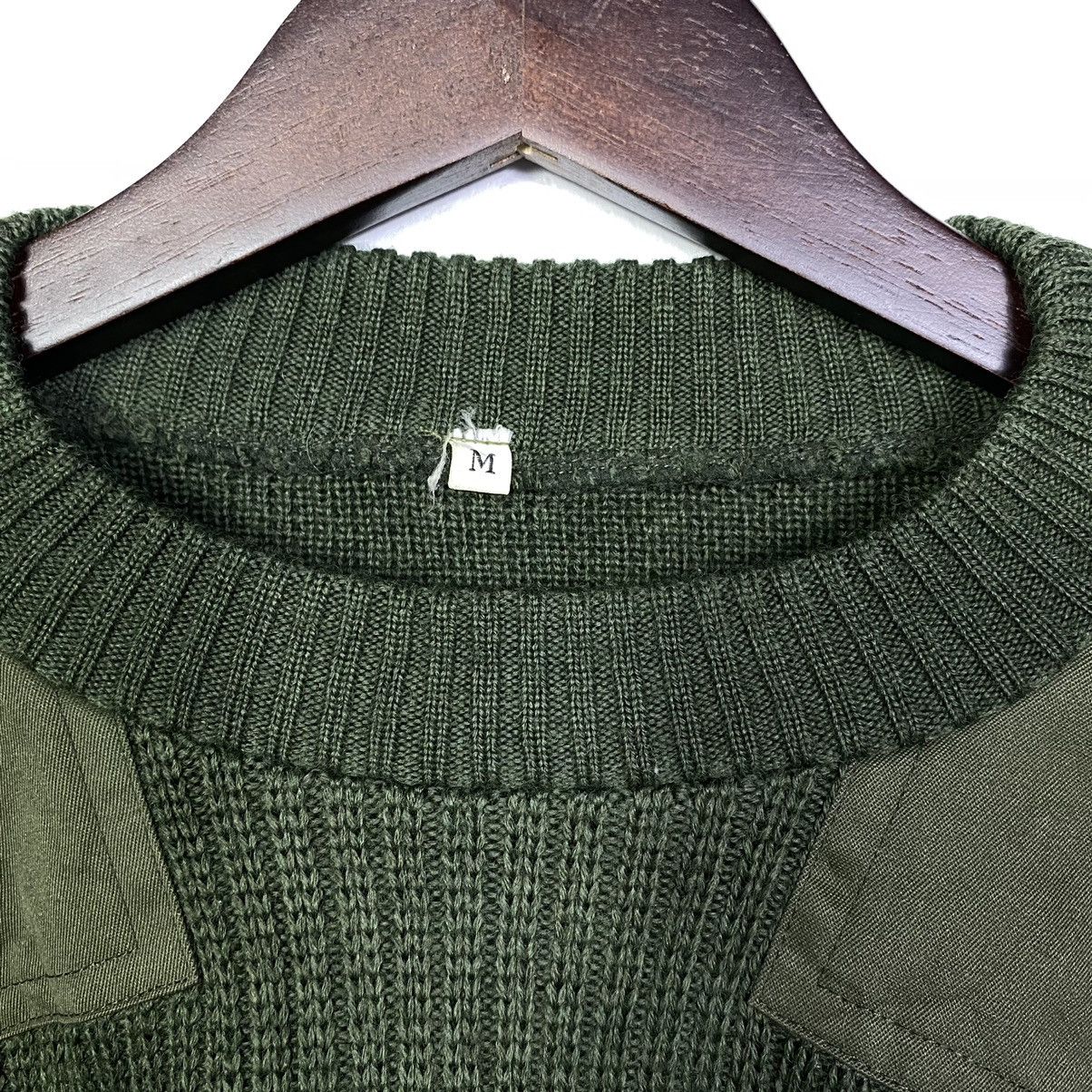 Aran Isles Knitwear Vintage Japanese Brand Army Crew Neck Knit Sweater Jumper Size US M / EU 48-50 / 2 - 10 Thumbnail