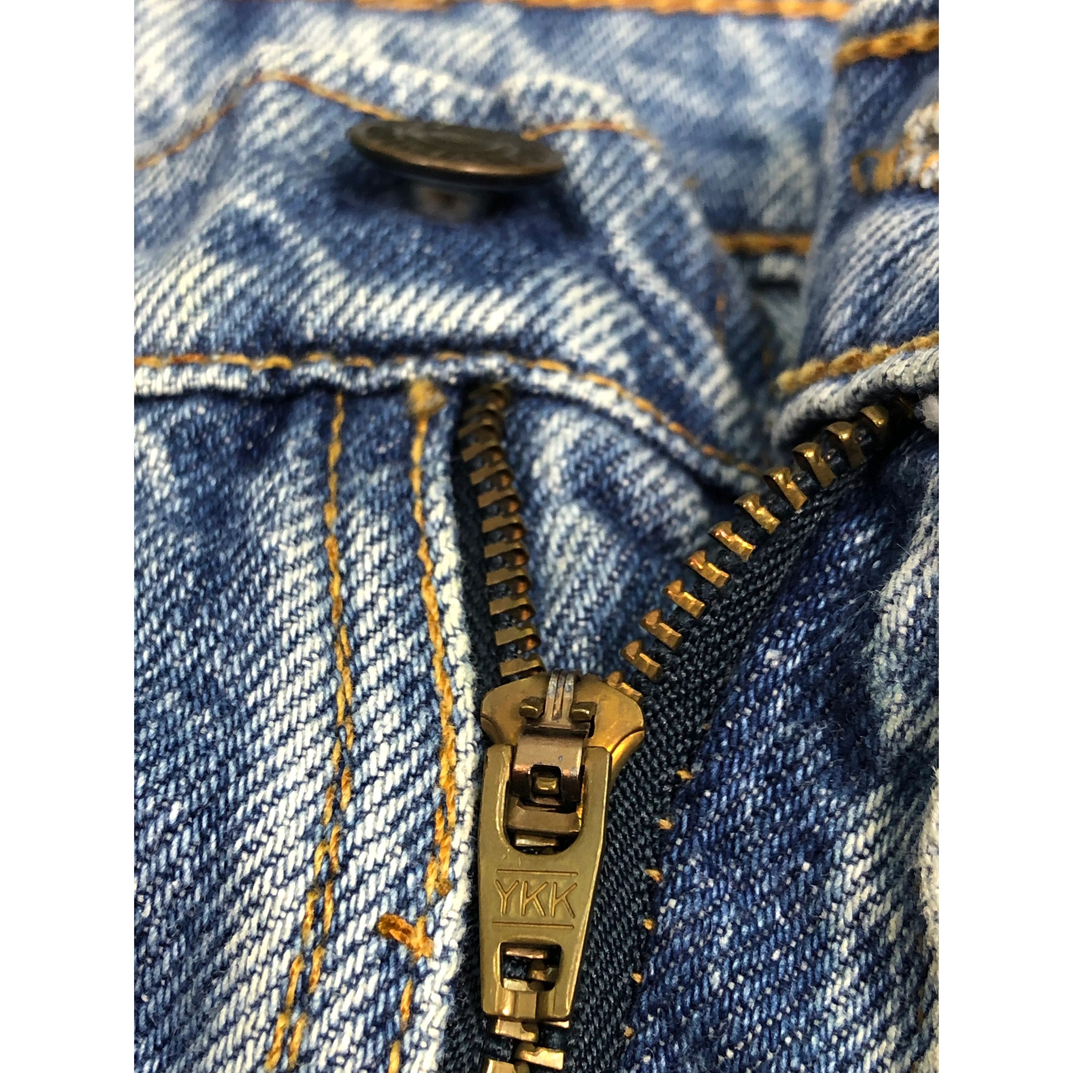 Levi's Vintage 90s Levis 550 Relaxed Fit Faded Denim DP0191 Size US 32 / EU 48 - 7 Thumbnail