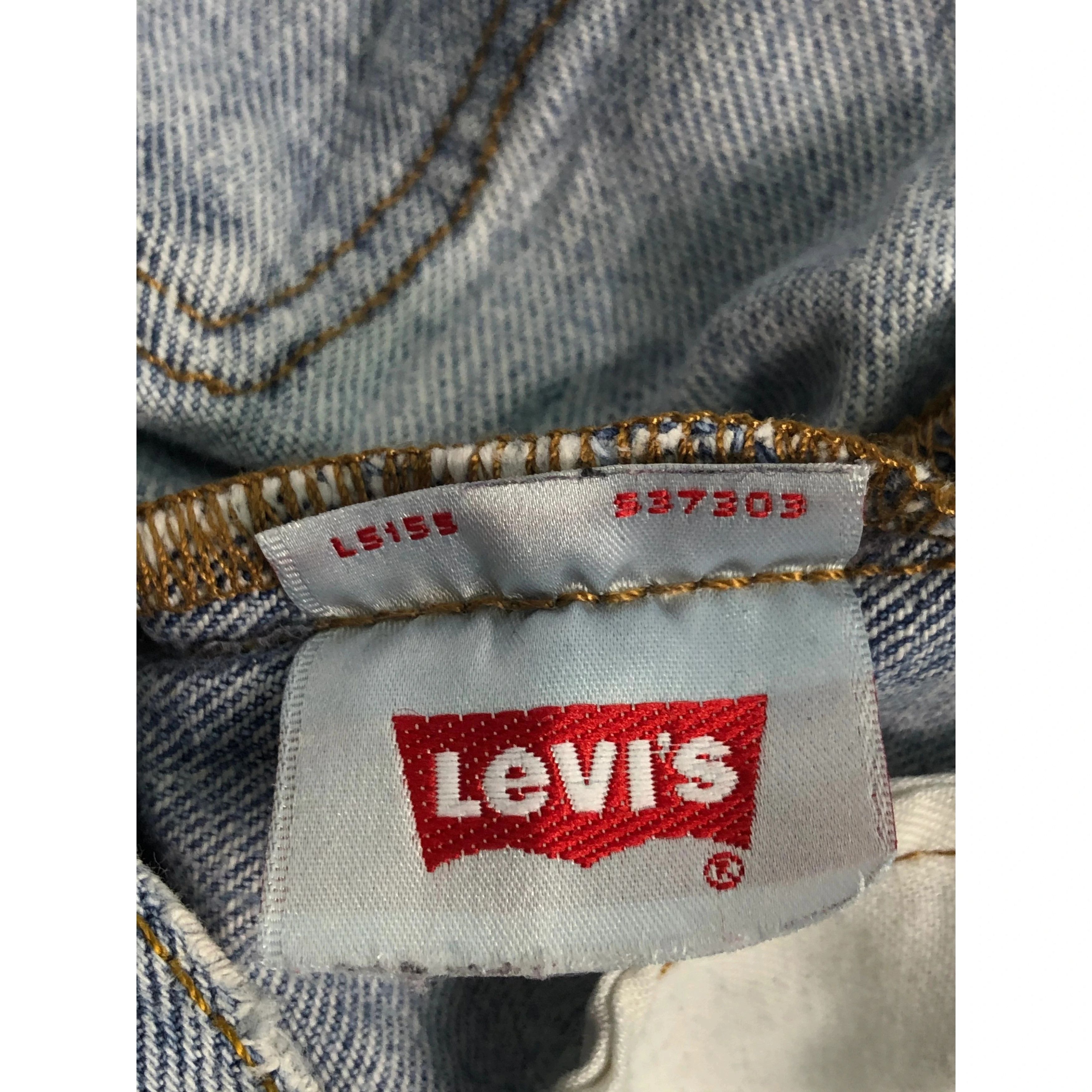 Levi's Vintage Levis 501 Distressed Faded Denim DP0072 Size US 32 / EU 48 - 7 Thumbnail