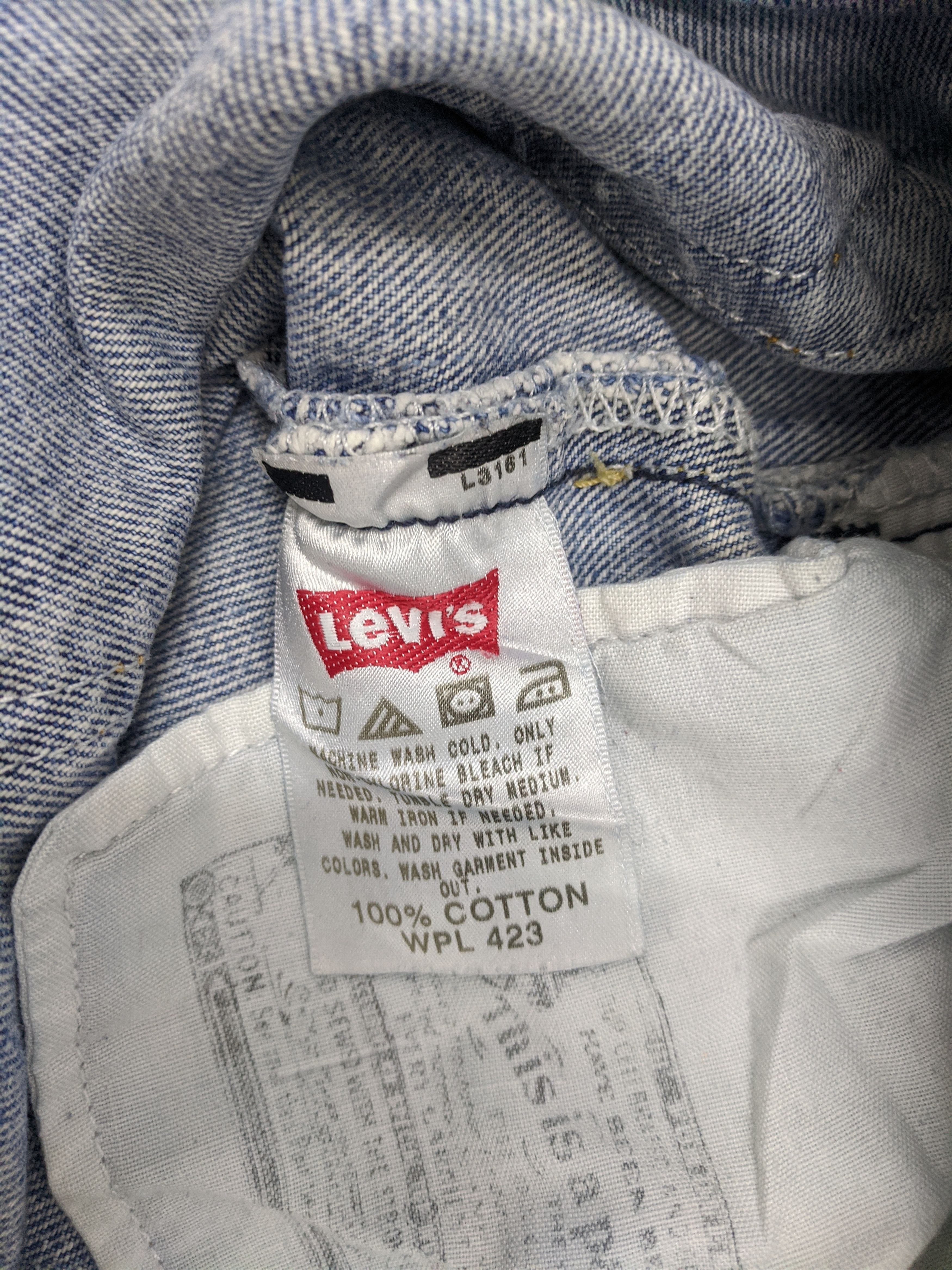 Levi's Vintage 90s Levis 501 Jeans DP0714 Size US 32 / EU 48 - 6 Thumbnail