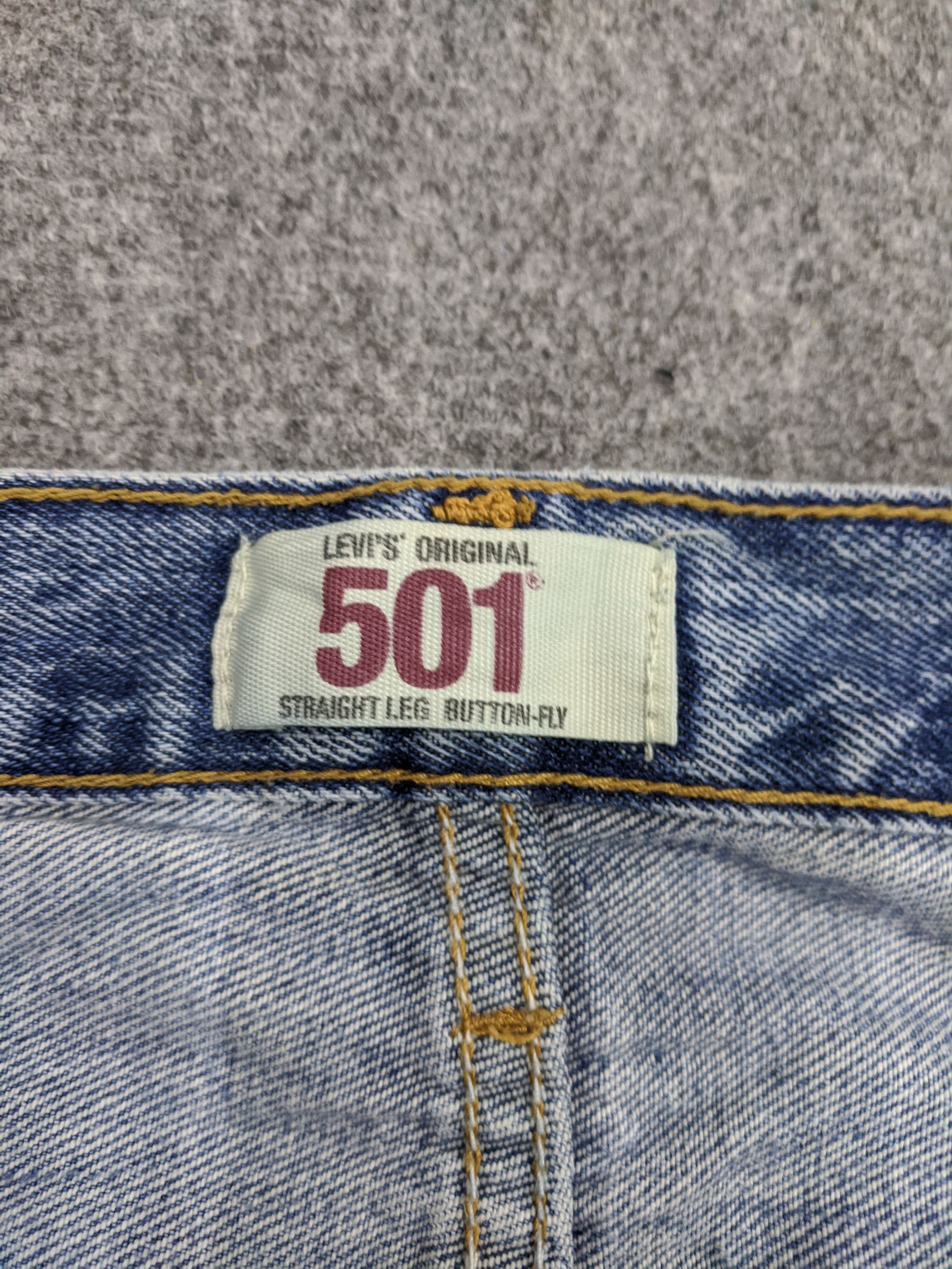 Levi's Vintage 90s Levis 501 Jeans DP0714 Size US 32 / EU 48 - 7 Thumbnail