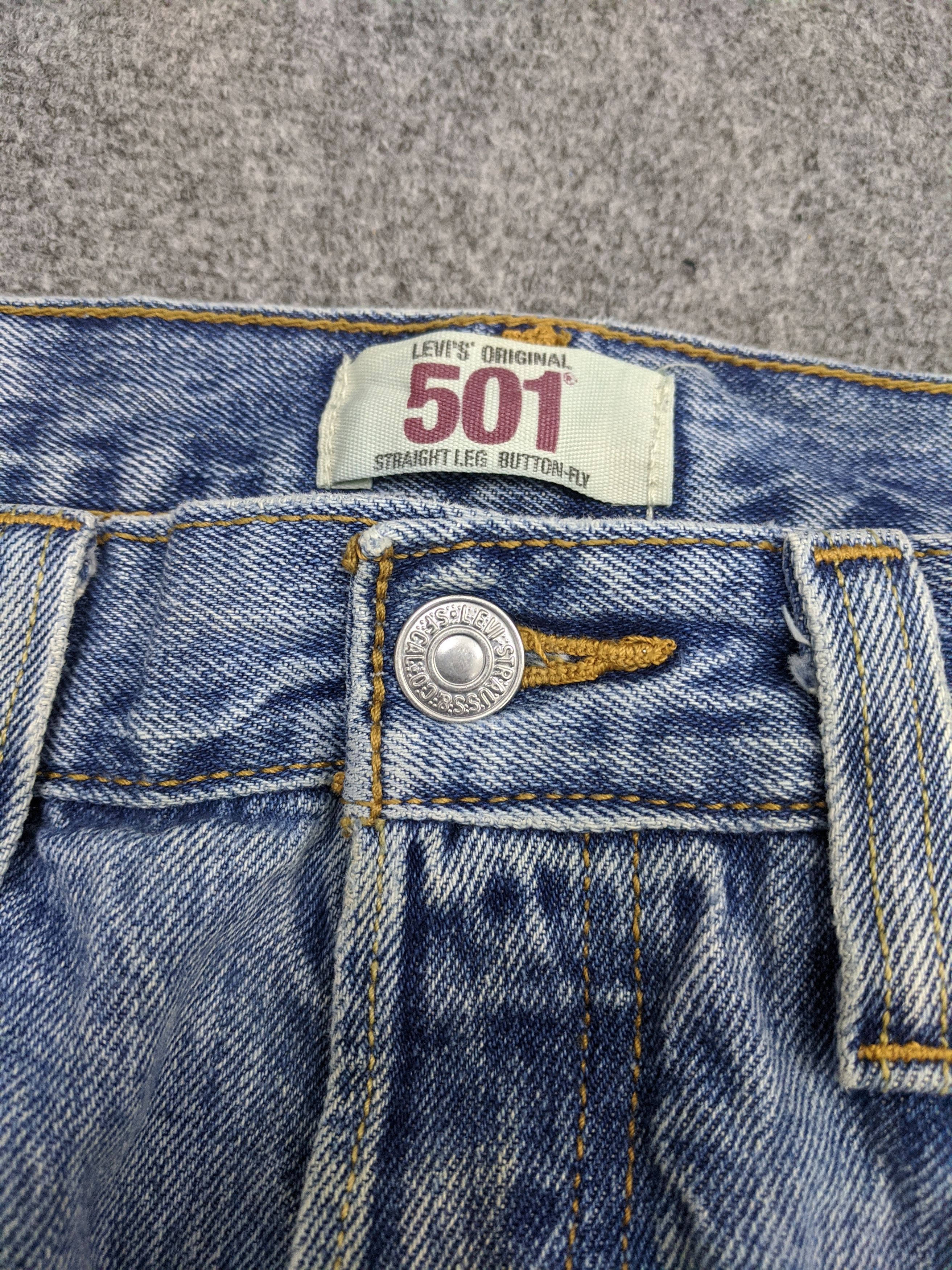 Levi's Vintage 90s Levis 501 Jeans DP0714 Size US 32 / EU 48 - 10 Thumbnail
