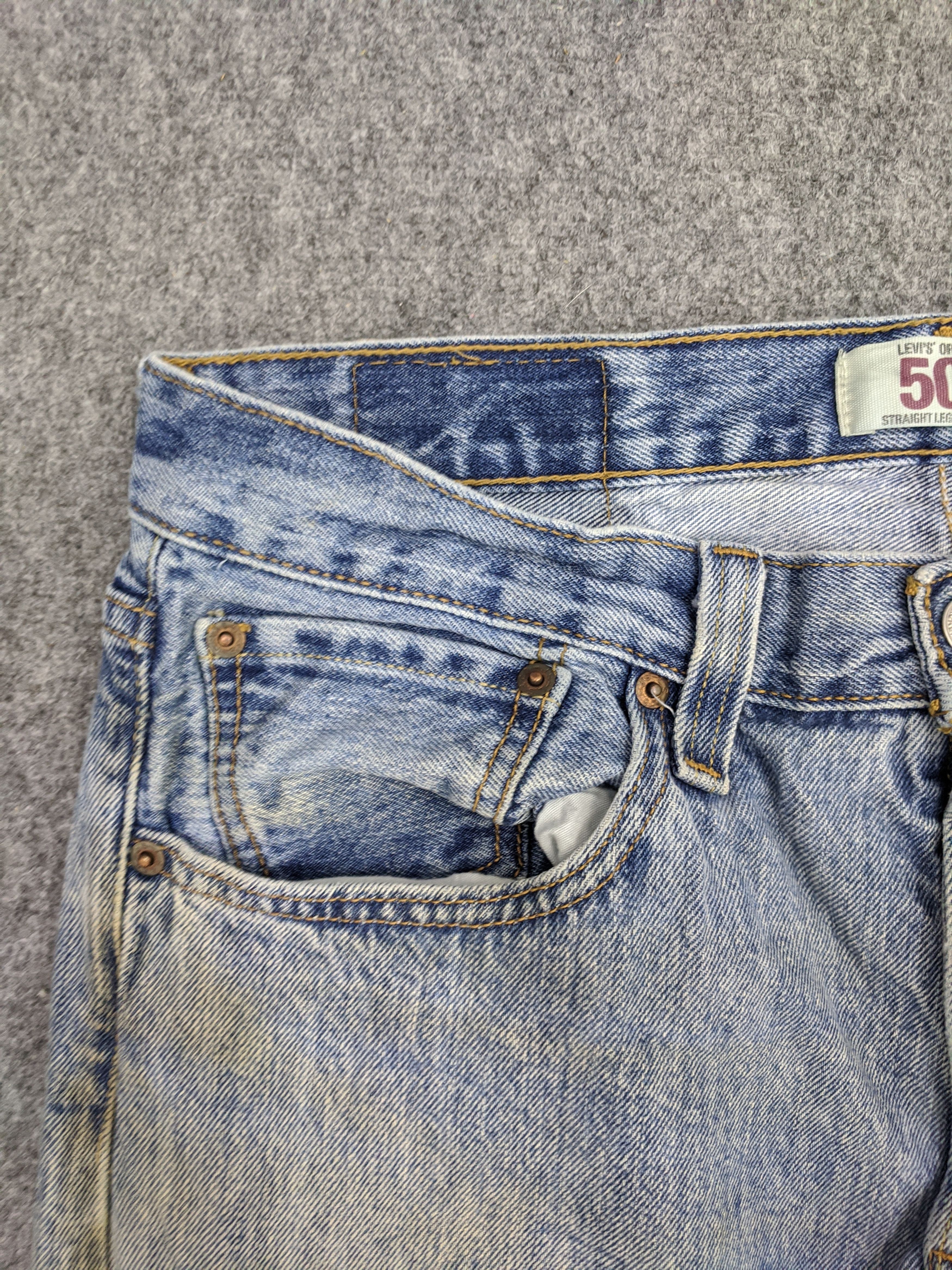Levi's Vintage 90s Levis 501 Jeans DP0714 Size US 32 / EU 48 - 9 Thumbnail