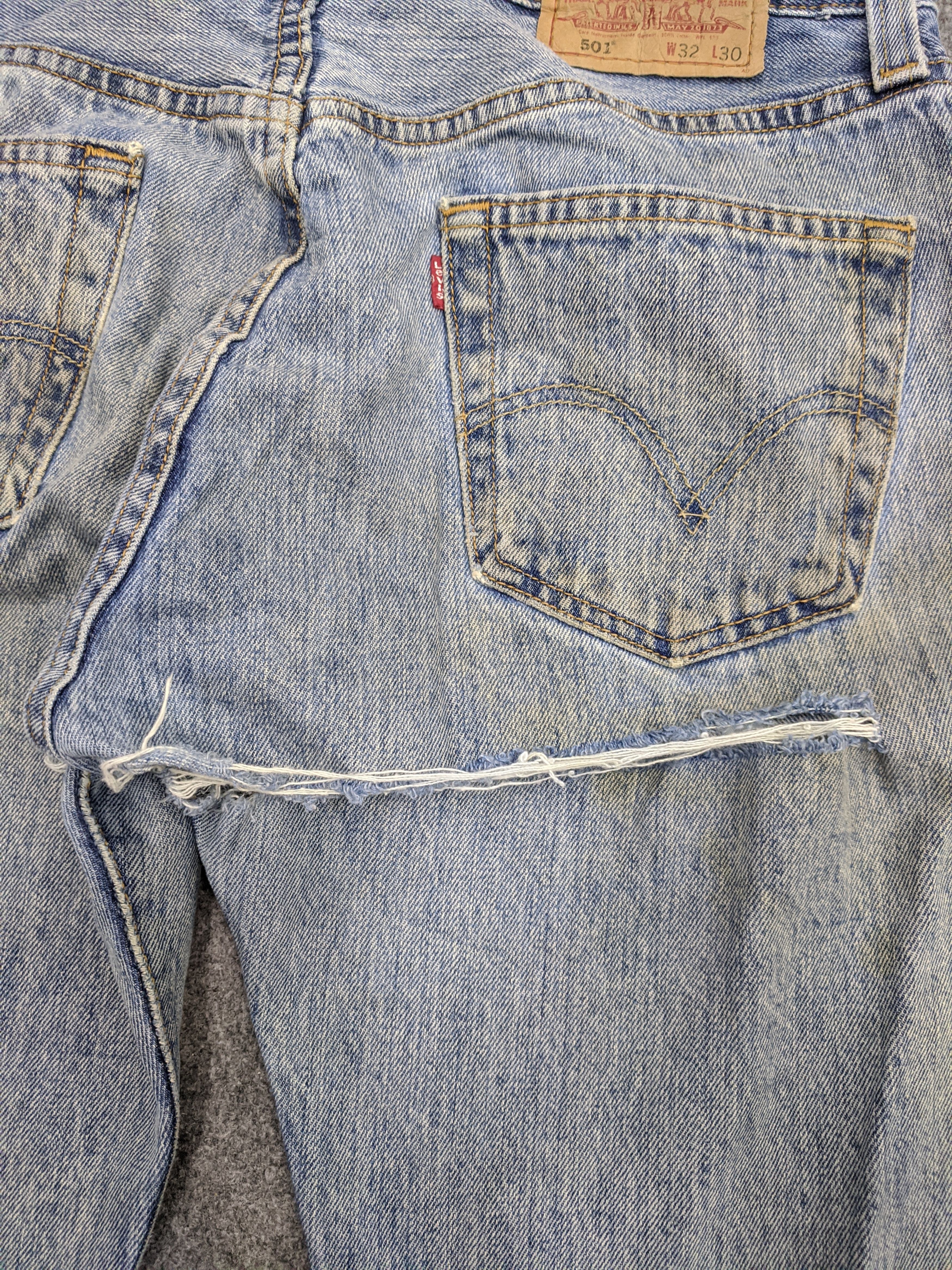 Levi's Vintage 90s Levis 501 Jeans DP0714 Size US 32 / EU 48 - 15 Thumbnail