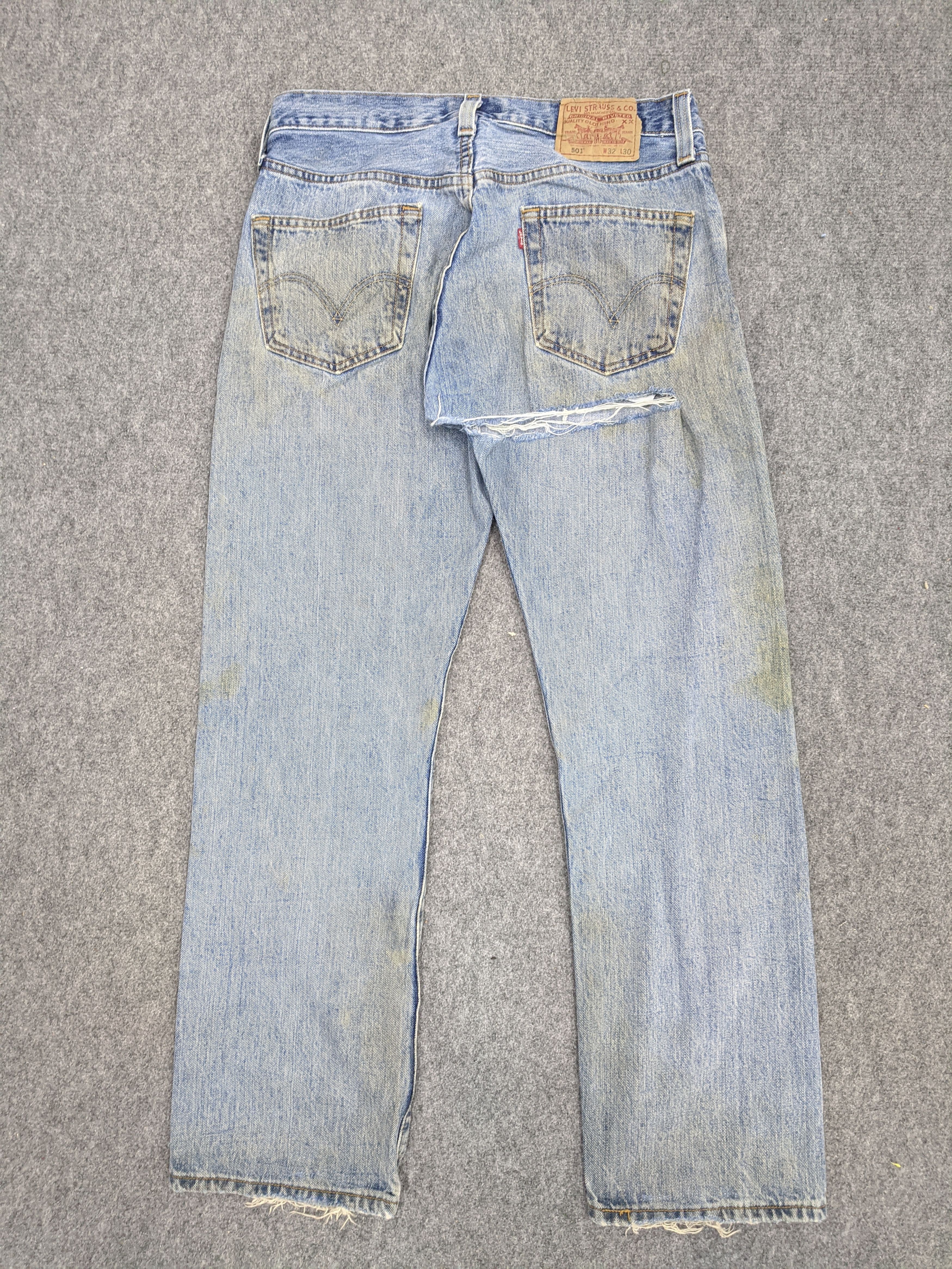 Levi's Vintage 90s Levis 501 Jeans DP0714 Size US 32 / EU 48 - 3 Thumbnail