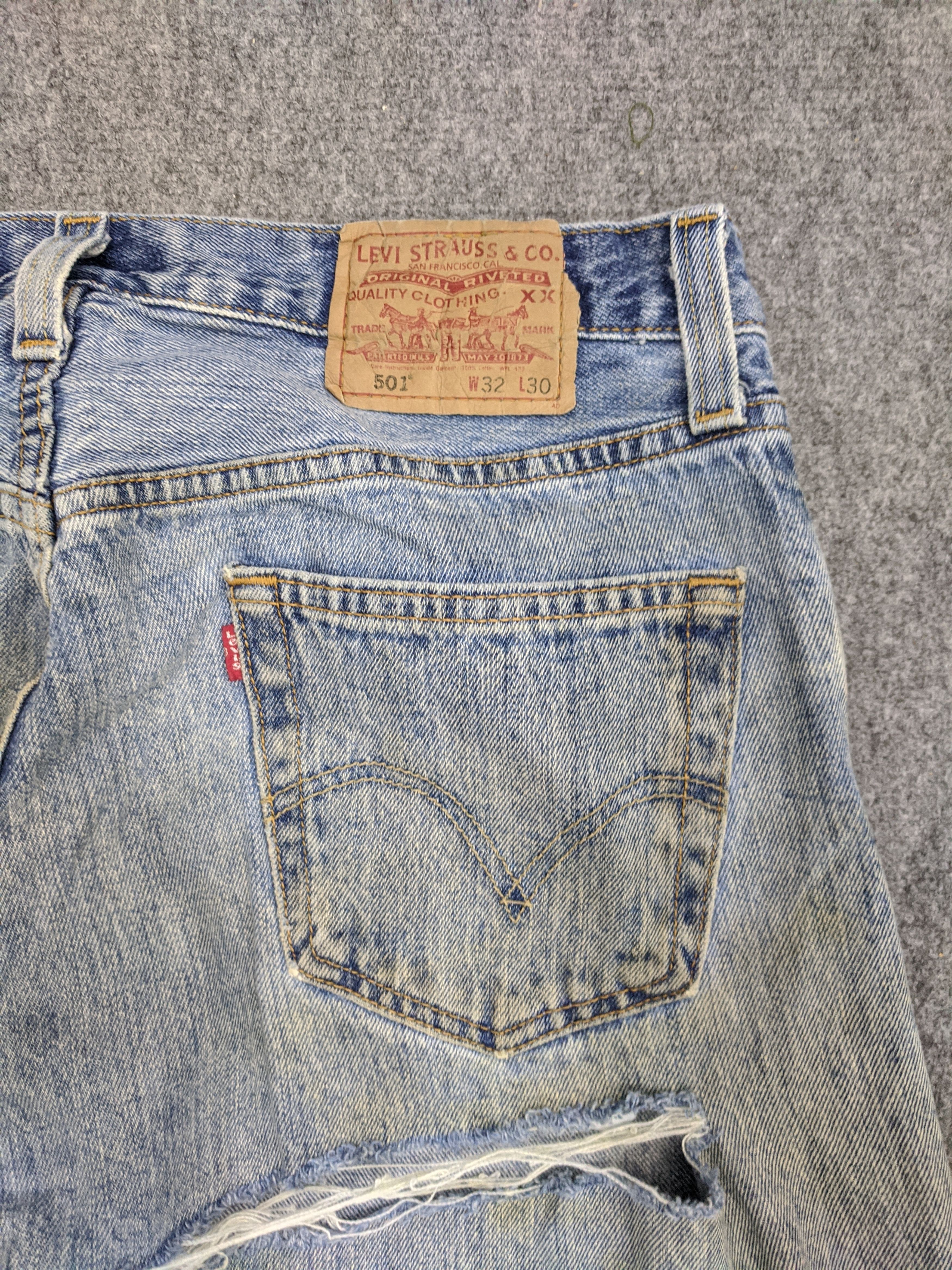 Levi's Vintage 90s Levis 501 Jeans DP0714 Size US 32 / EU 48 - 13 Thumbnail