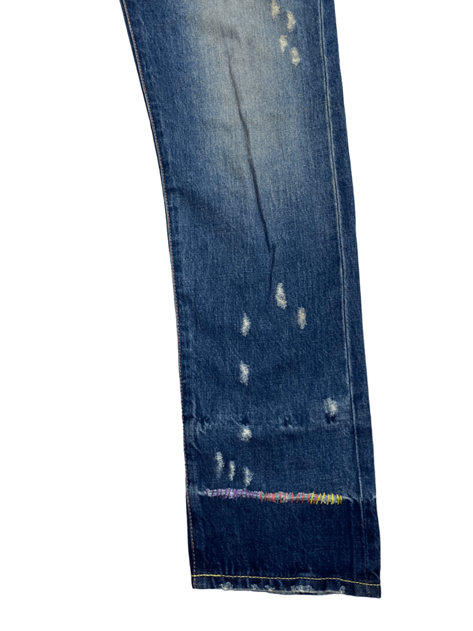 Issey Miyake Claw Mark Distressed Tsumori Chisato Jeans Size US 31 - 8 Thumbnail