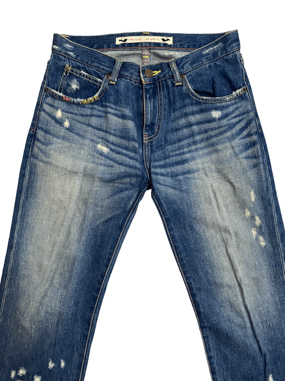 Issey Miyake Claw Mark Distressed Tsumori Chisato Jeans Size US 31 - 3 Thumbnail