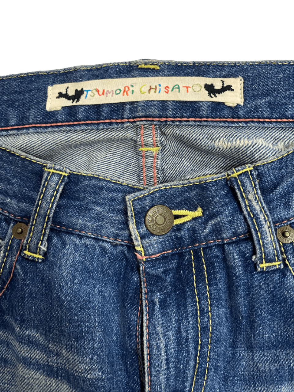 Issey Miyake Claw Mark Distressed Tsumori Chisato Jeans Size US 31 - 6 Thumbnail