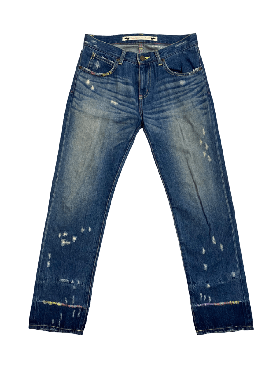 Issey Miyake Claw Mark Distressed Tsumori Chisato Jeans Size US 31 - 1 Thumbnail