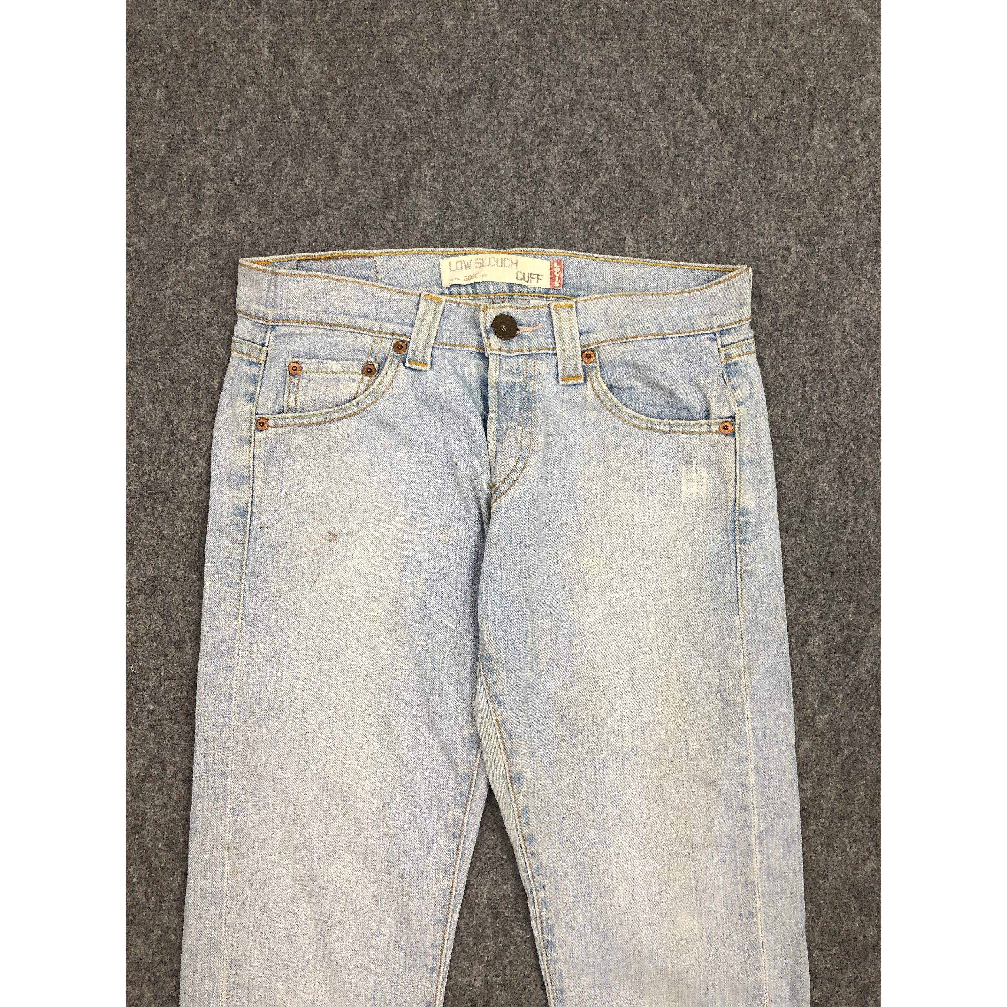 Levi's Vintage Levis 509 Lightwash Blue Denim DP0299 Size US 32 / EU 48 - 3 Thumbnail